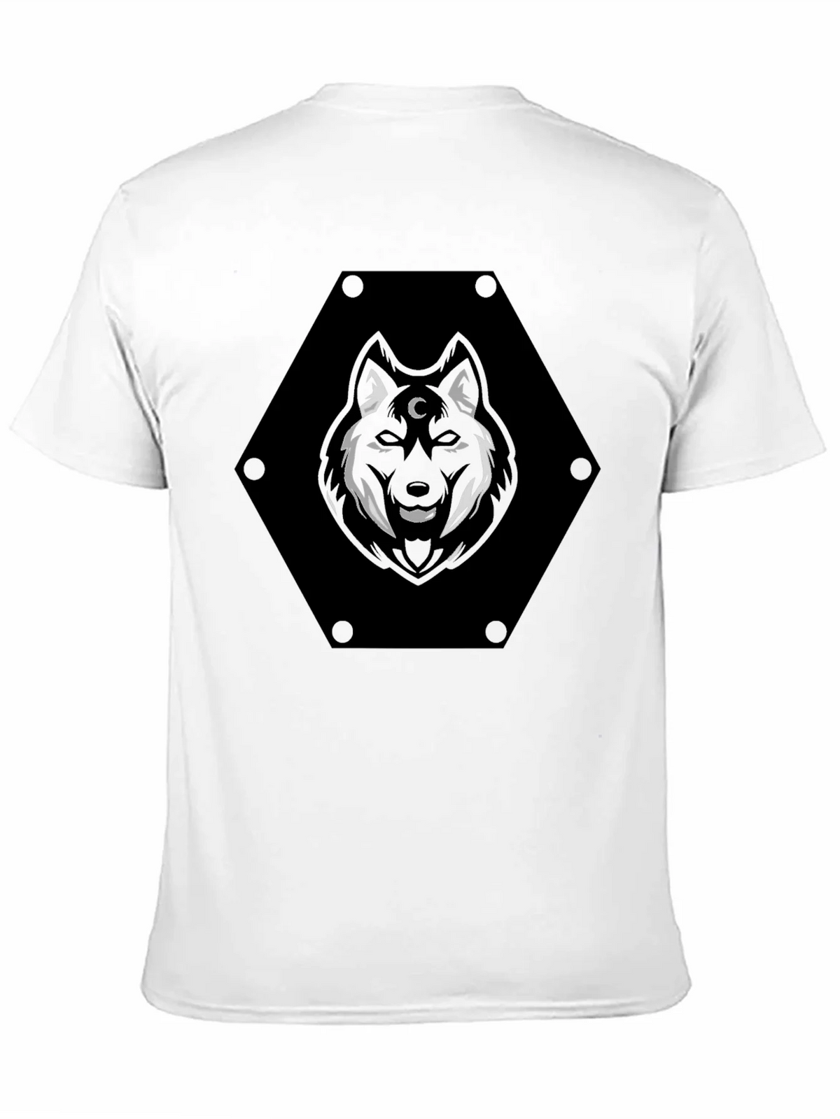 Mystic Wolf Graphic Tee - Black product image 2