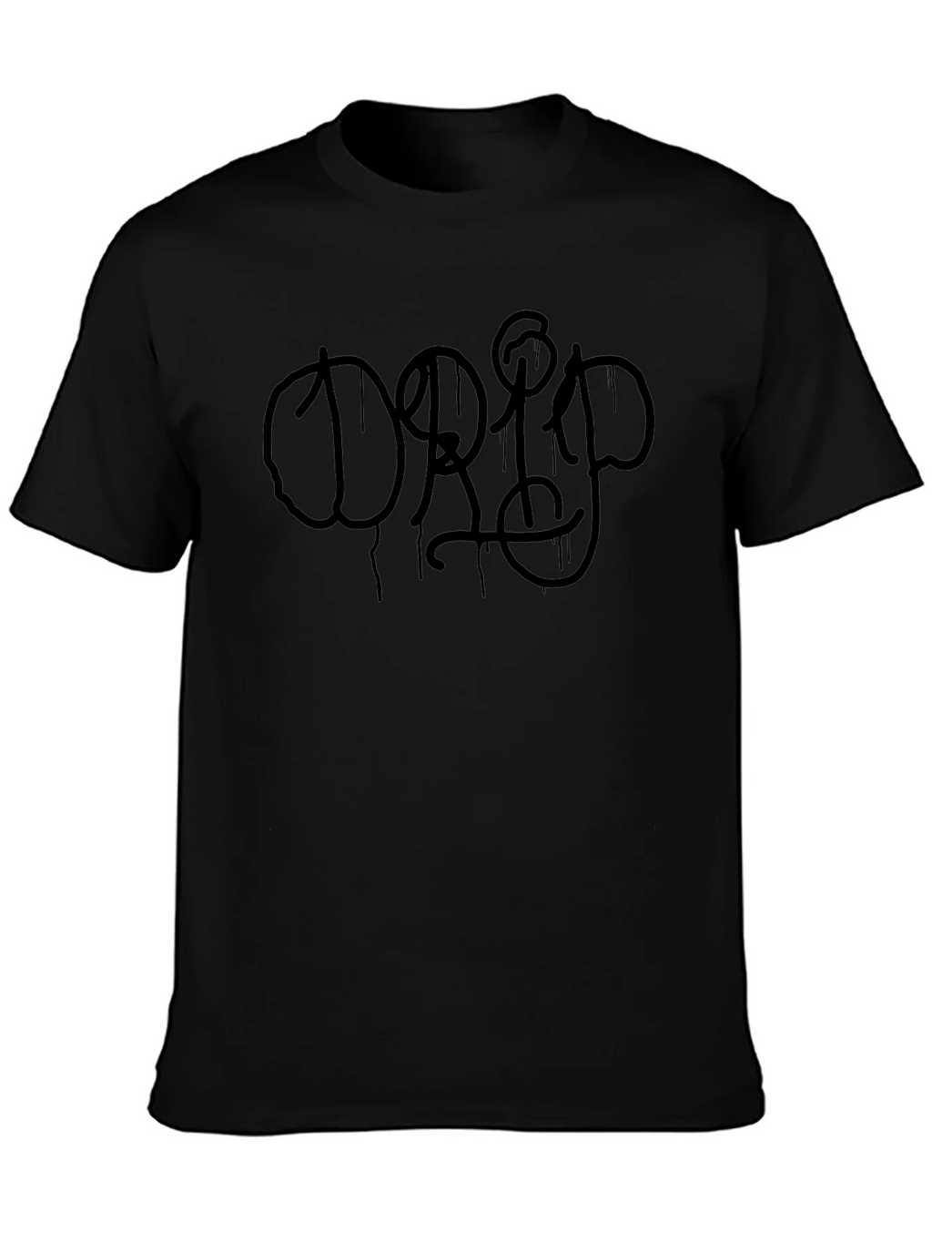 Black Graphic Tee - DRIP Design product image 6