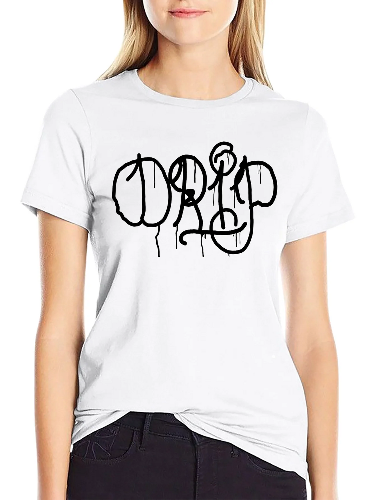 Black Graphic Tee - DRIP Design product image 11