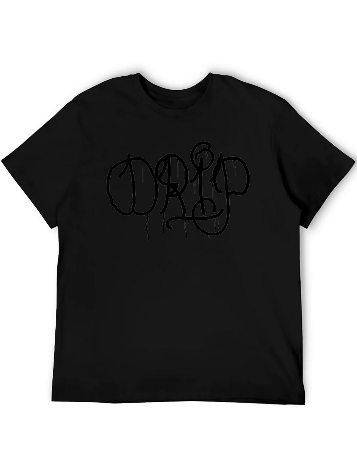 Black Graphic Tee - DRIP Design product image 8