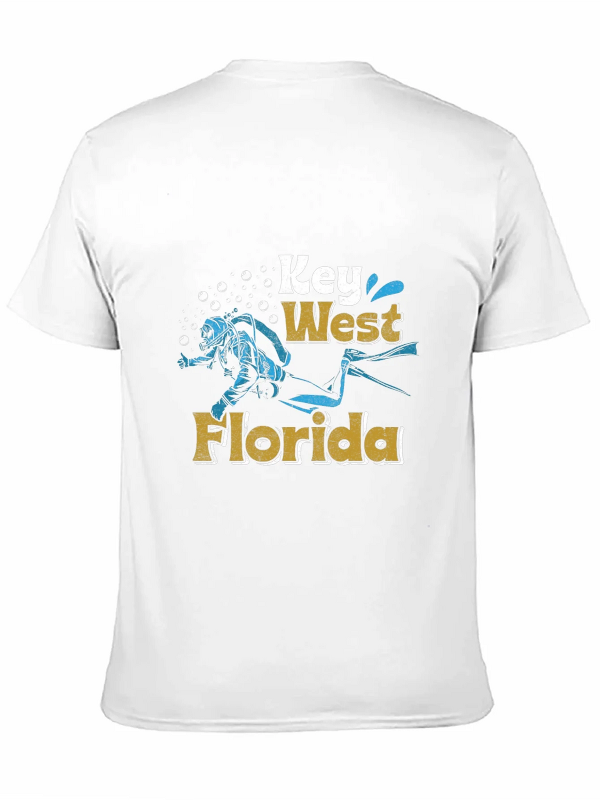 Key West Florida Diver Graphic Tee product image 2