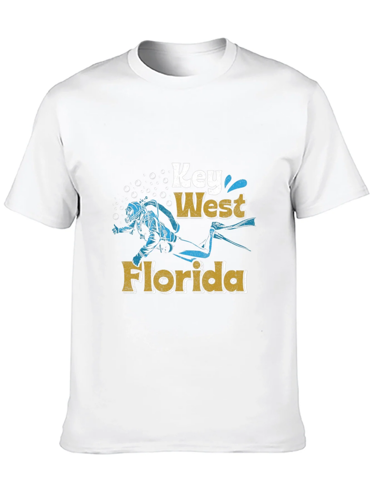 Key West Florida Diver Graphic Tee product image 12