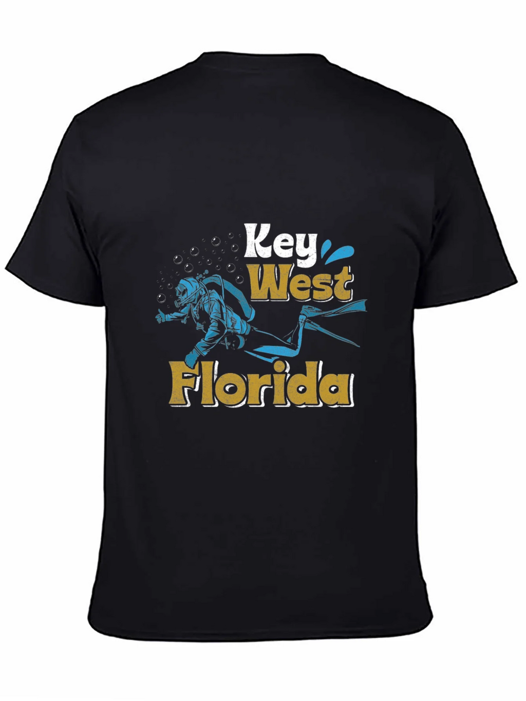 Key West Florida Diver Graphic Tee product image 7