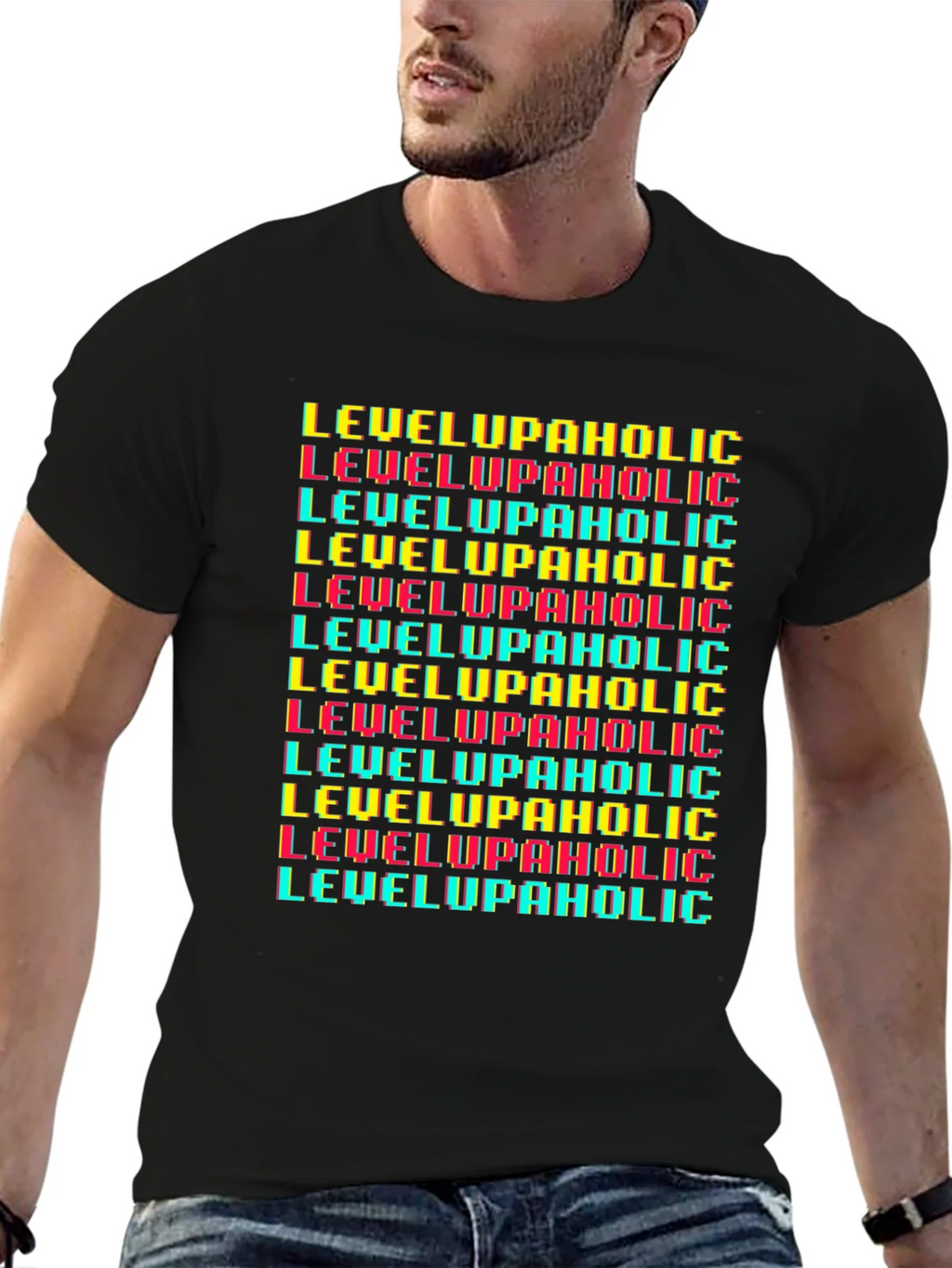 Level Up Gaming Tee - Classic Pixel Design product image 8