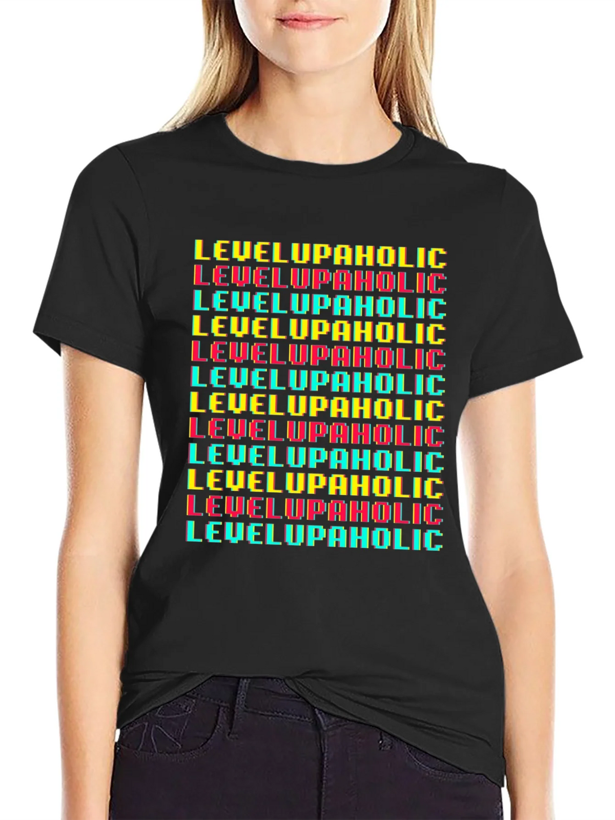 Level Up Gaming Tee - Classic Pixel Design product image 4