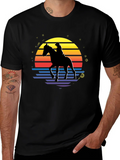 Retro Horse Rider Graphic T-Shirt product image 1