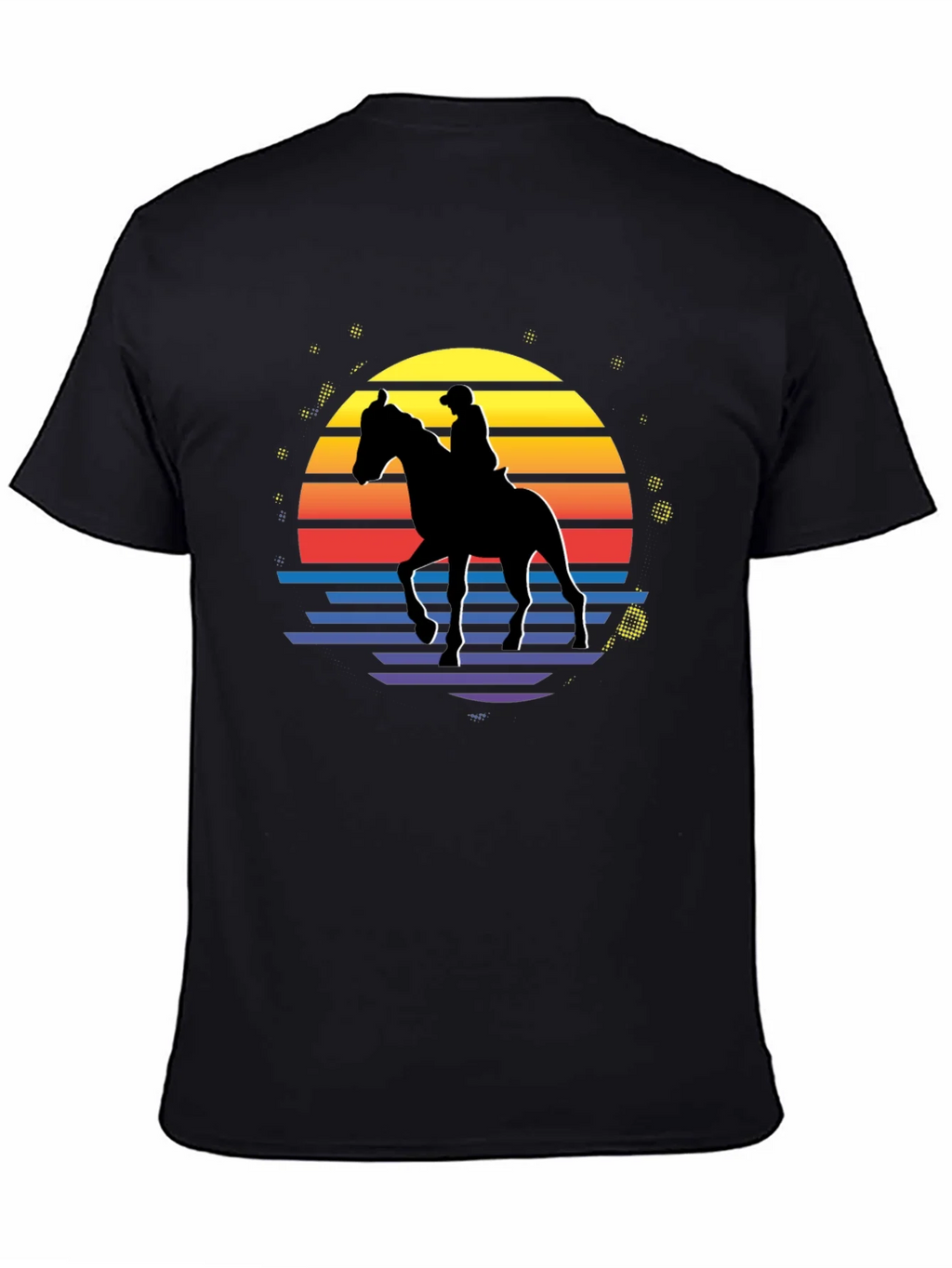 Retro Horse Rider Graphic T-Shirt product image 7