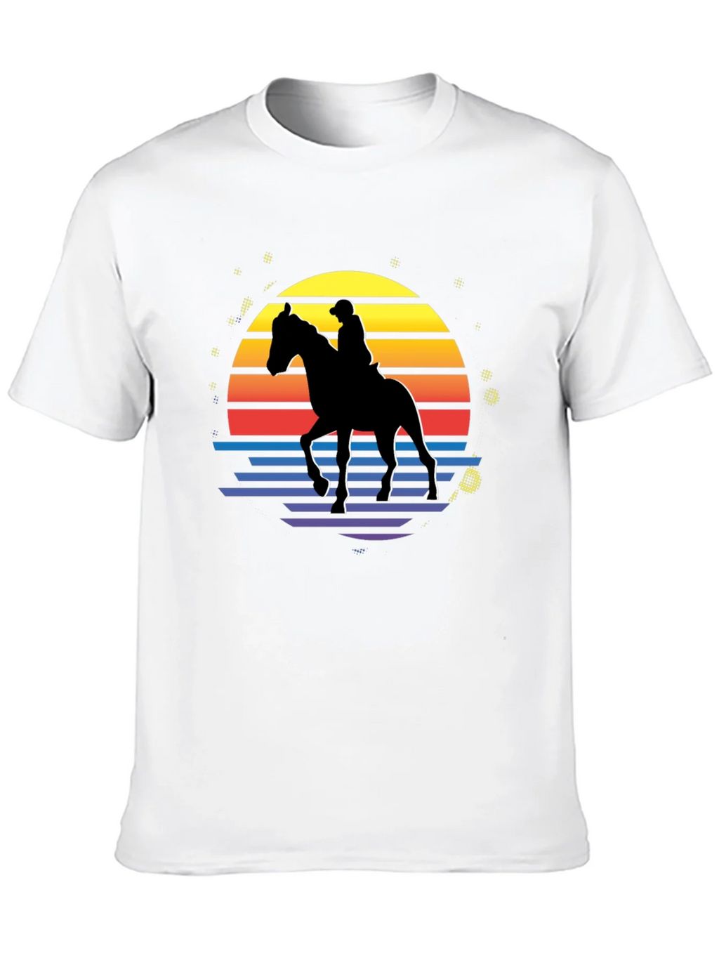 Retro Horse Rider Graphic T-Shirt product image 12