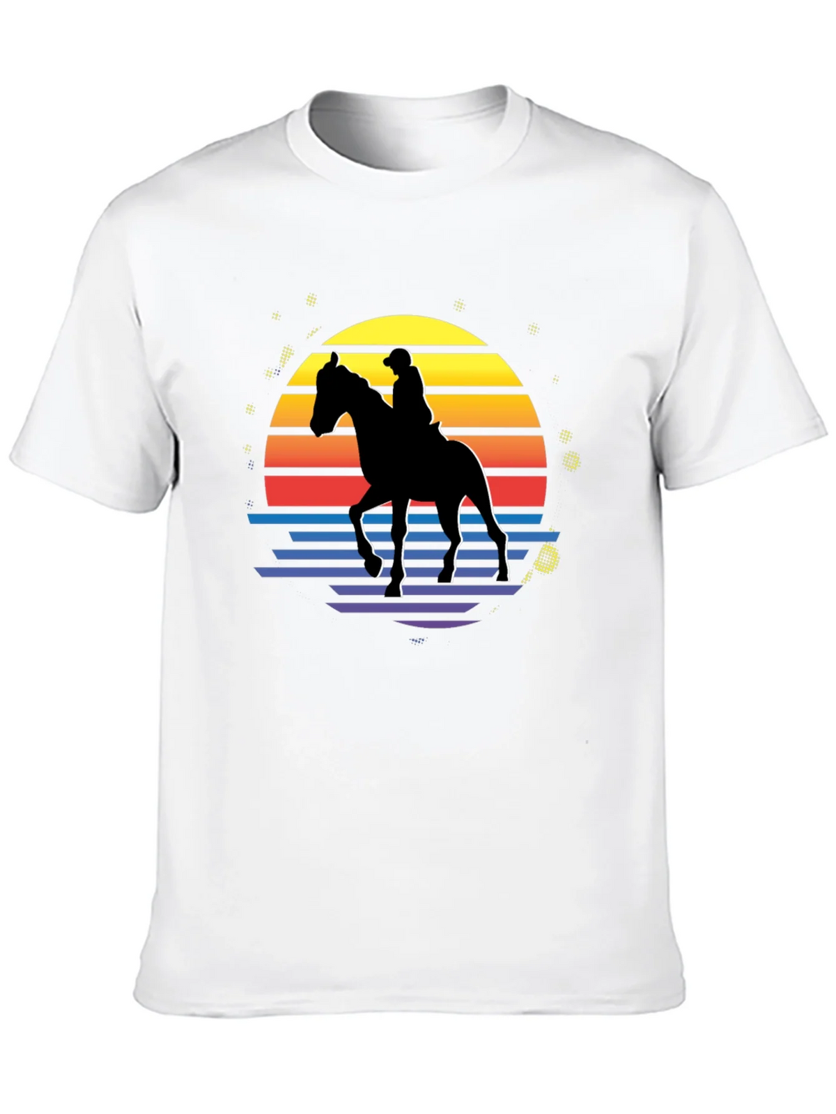 Retro Horse Rider Graphic T-Shirt product image 12