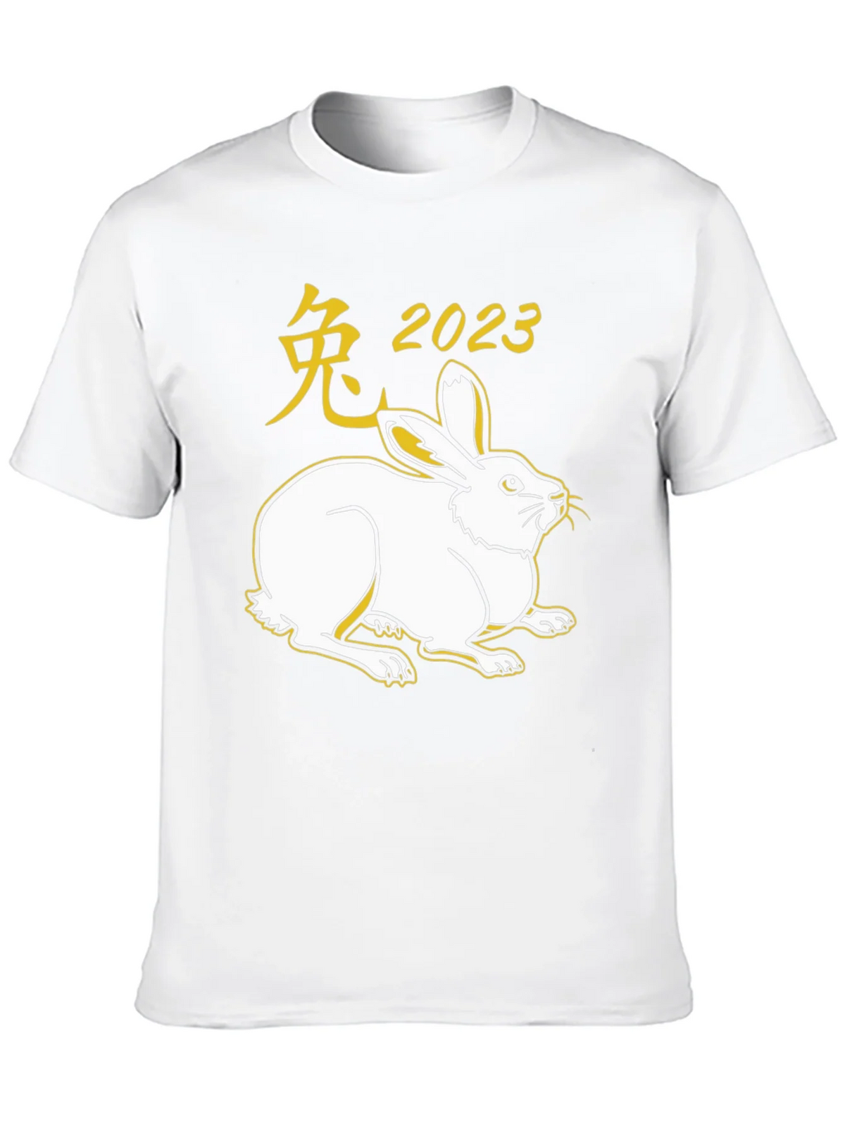 Year of the Rabbit 2023 Black T-Shirt product image 12