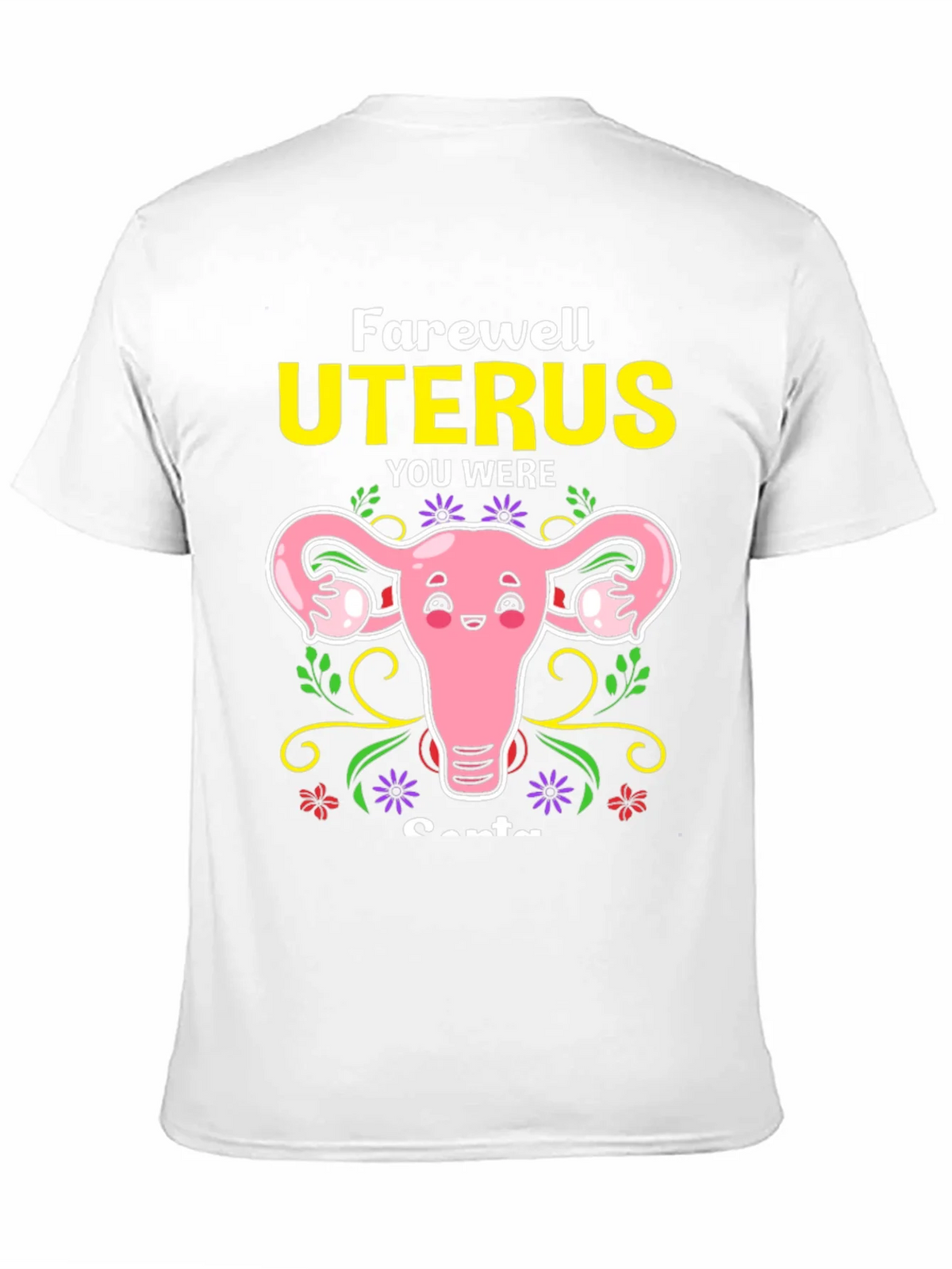 Farewell Uterus Funny Graphic Tee product image 2
