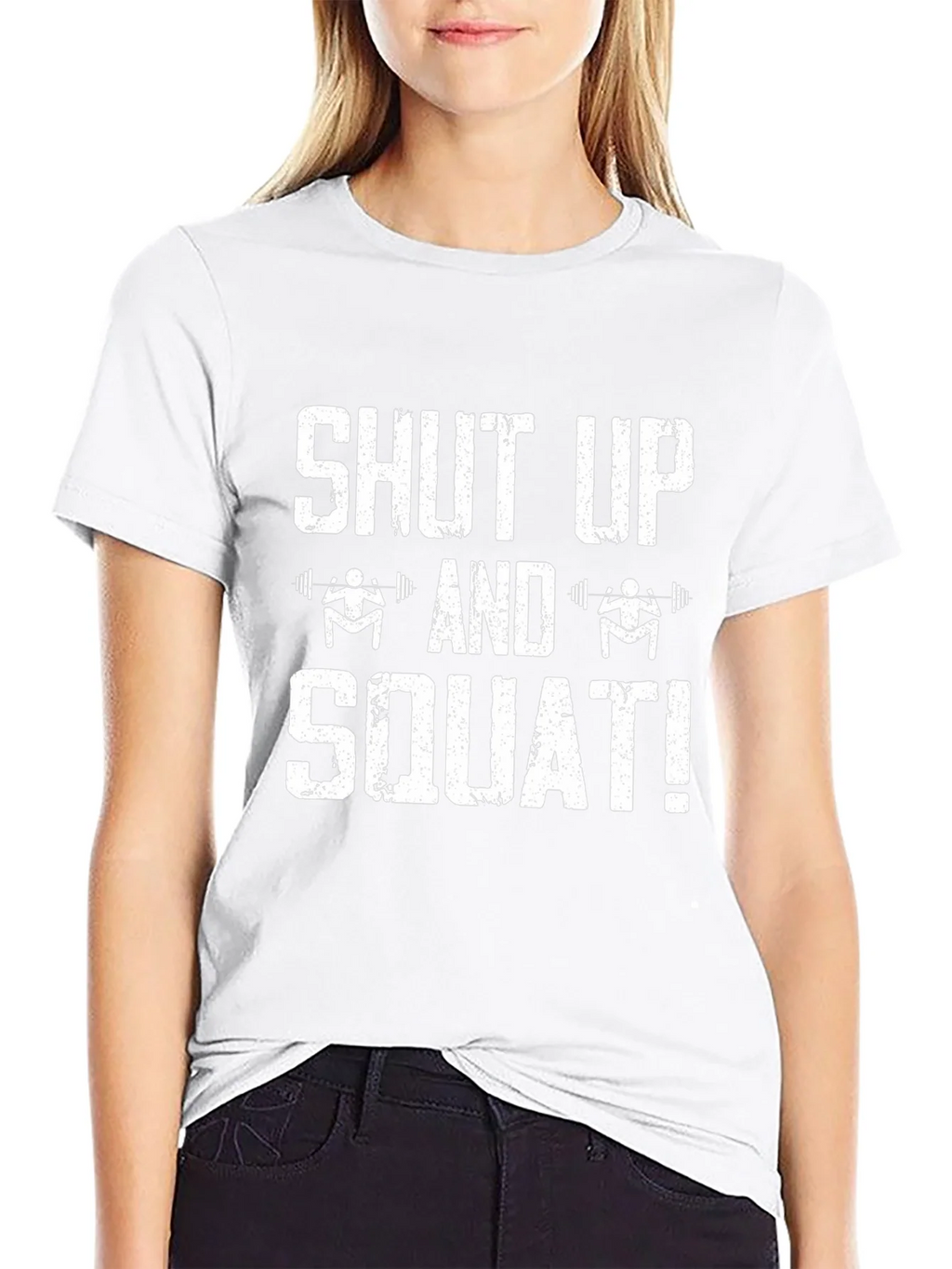 Shut Up and Squat Black T-Shirt product image 11