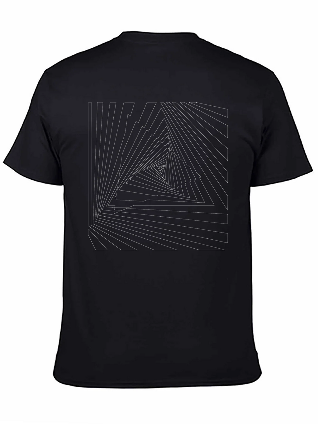 Geometric Triangle Illusion Tee product image 7