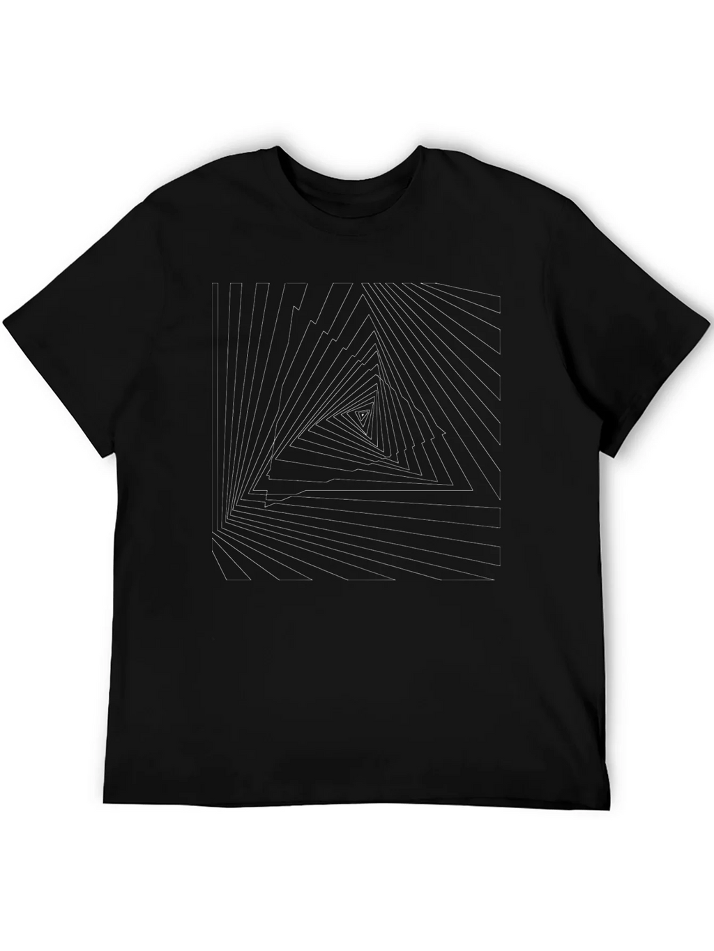 Geometric Triangle Illusion Tee product image 8