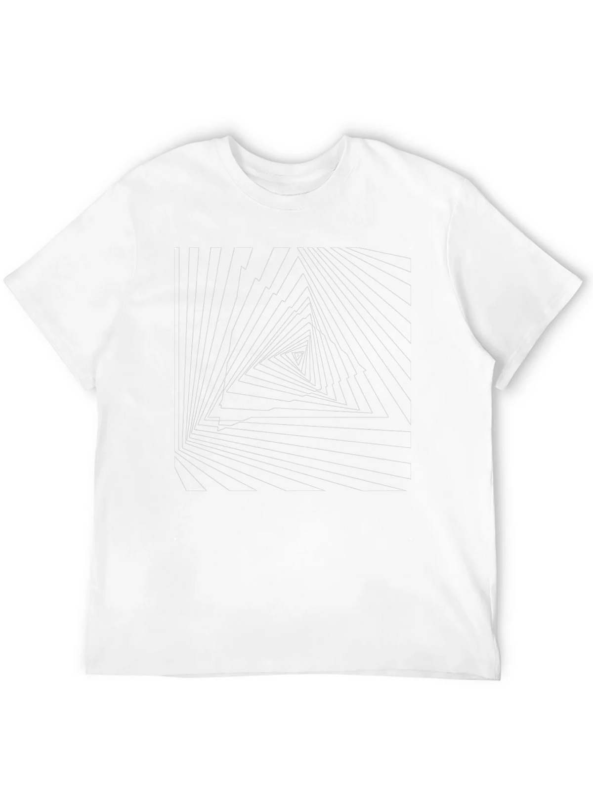 Geometric Triangle Illusion Tee product image 3