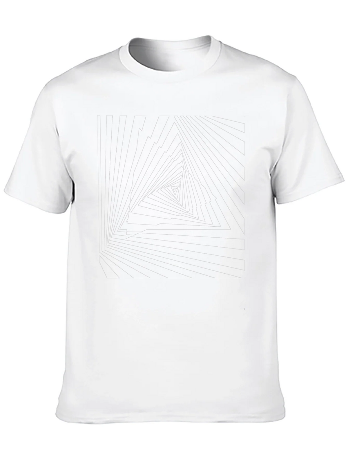 Geometric Triangle Illusion Tee product image 12