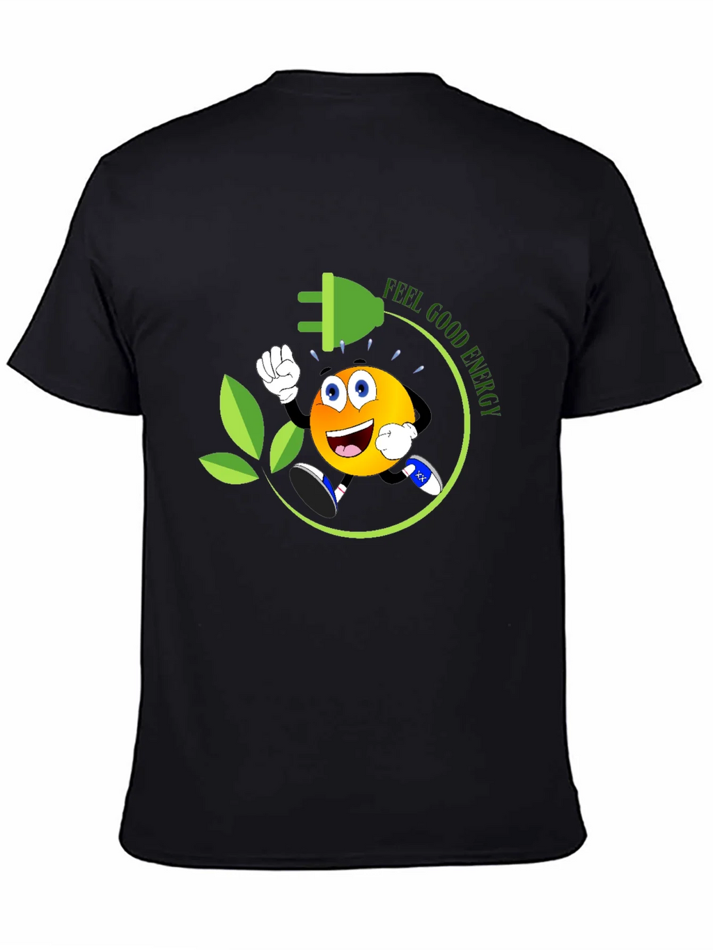 Feel Good Energy Black T-Shirt product image 7