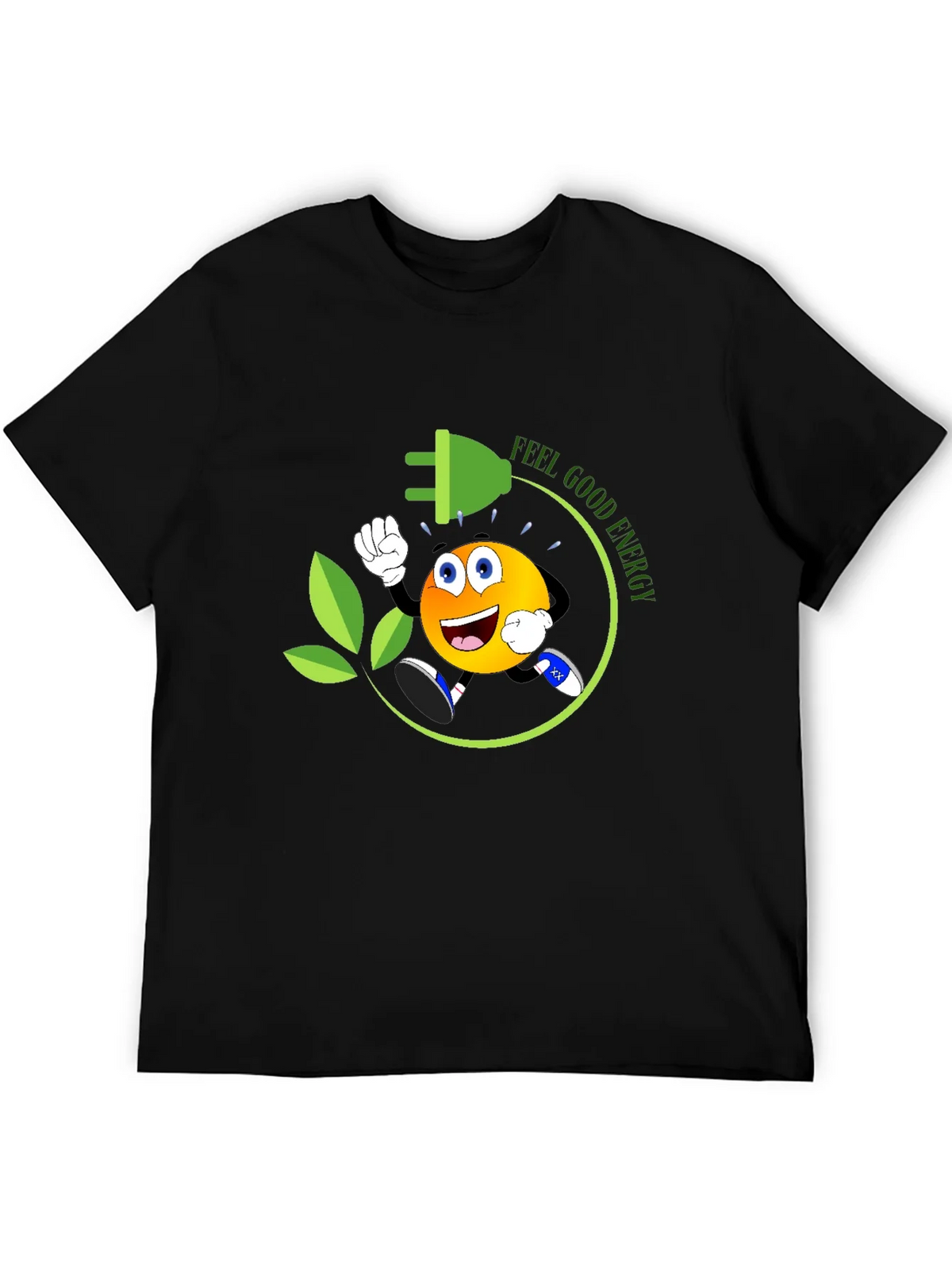 Feel Good Energy Black T-Shirt product image 8