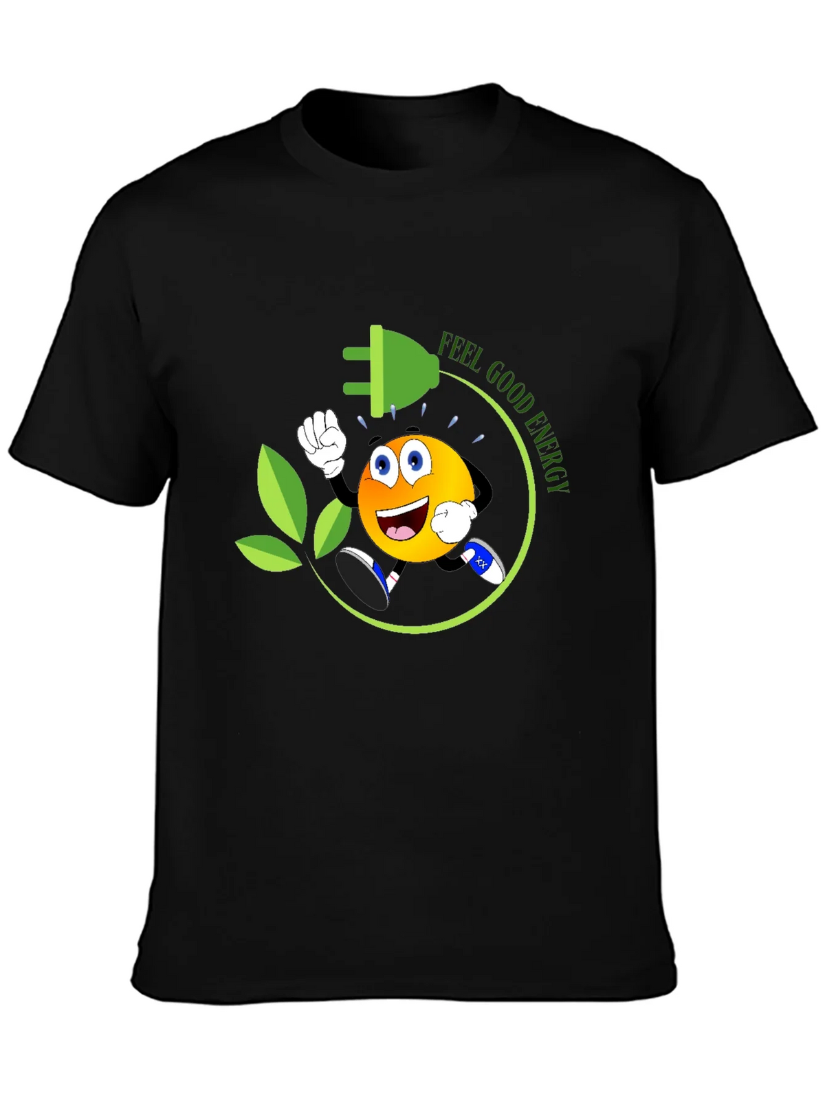 Feel Good Energy Black T-Shirt product image 6