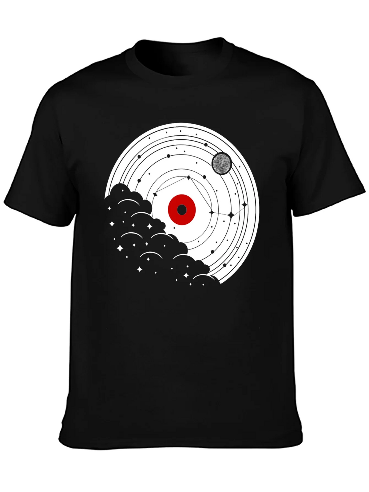 Cosmic Orbit T-Shirt - Celestial Graphic Tee product image 6
