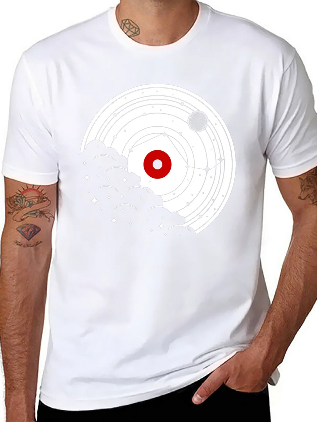 Cosmic Orbit T-Shirt - Celestial Graphic Tee product image 10