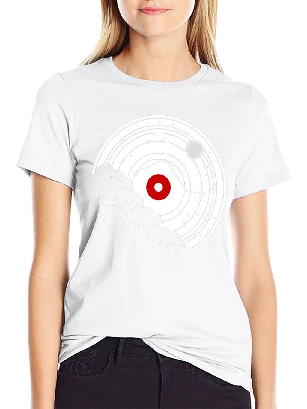 Cosmic Orbit T-Shirt - Celestial Graphic Tee product image 11