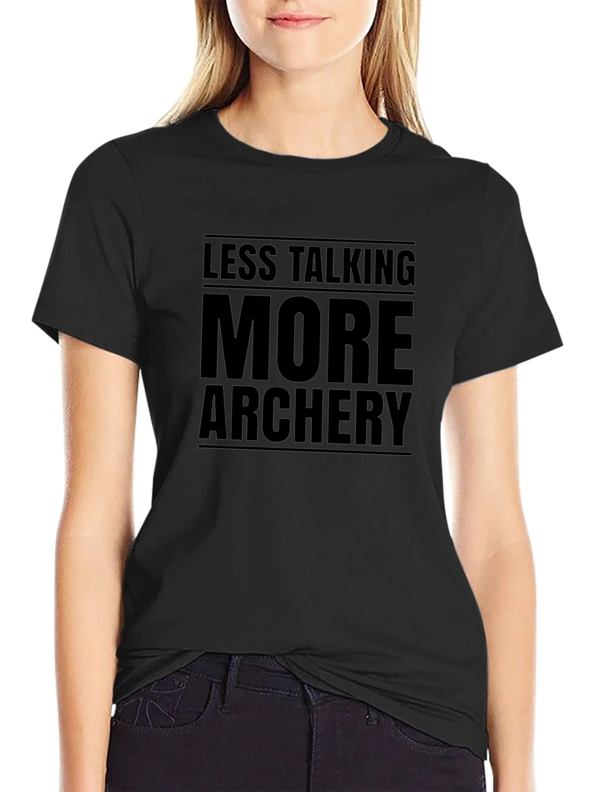 Archery T-Shirt: Less Talking More product image 5