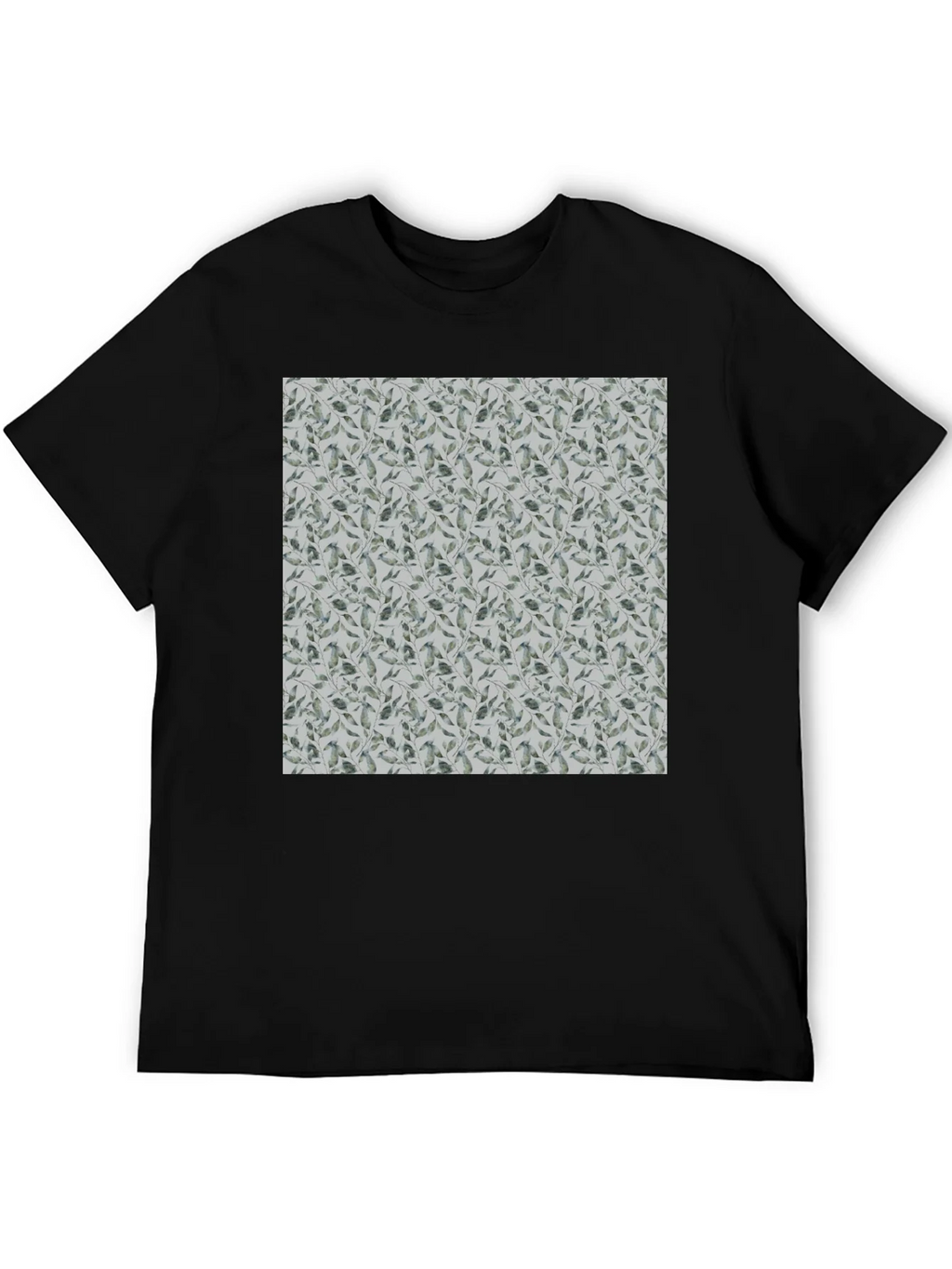 Leaf Pattern Crew Neck T-Shirt product image 8