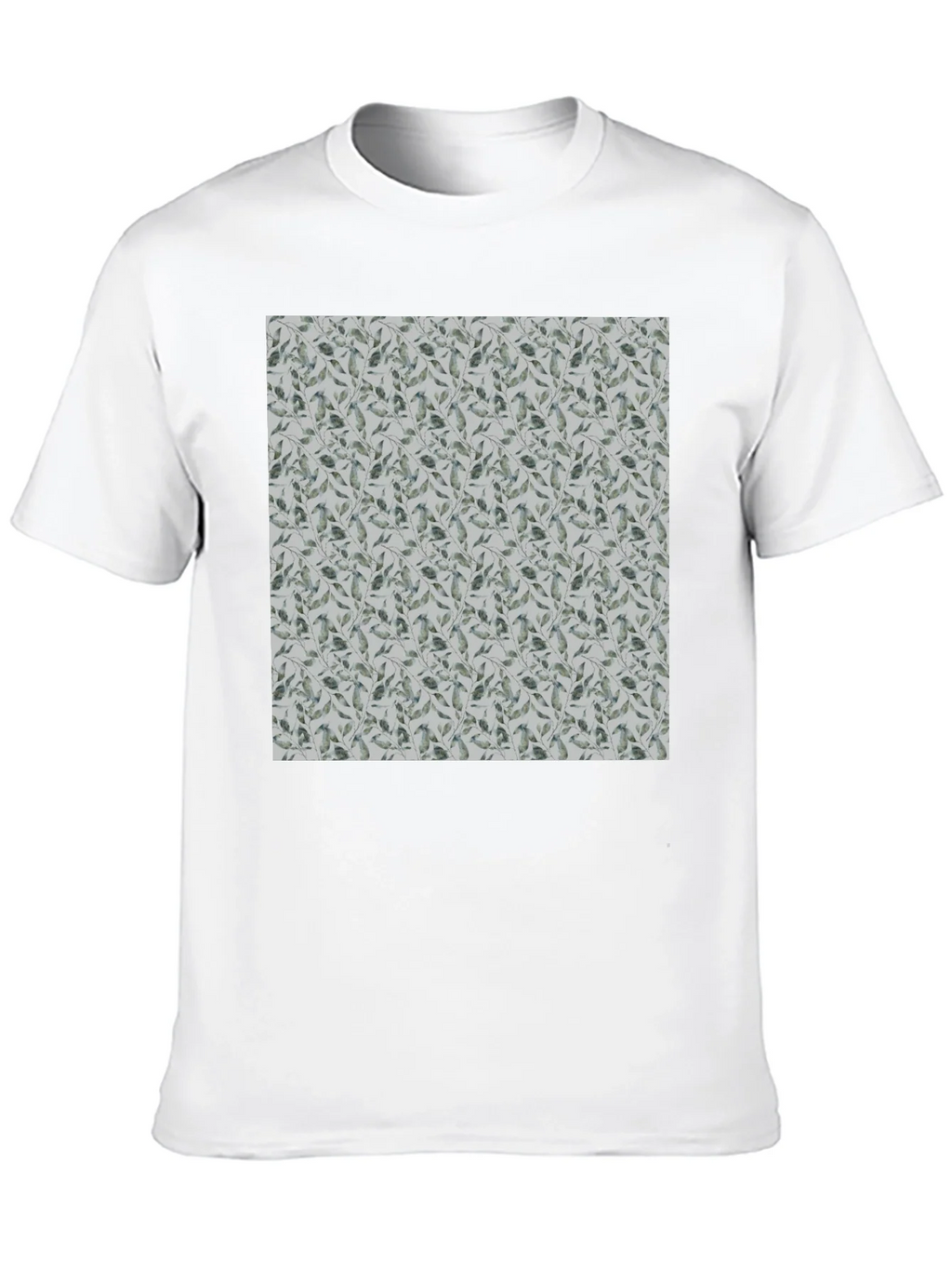 Leaf Pattern Crew Neck T-Shirt product image 12