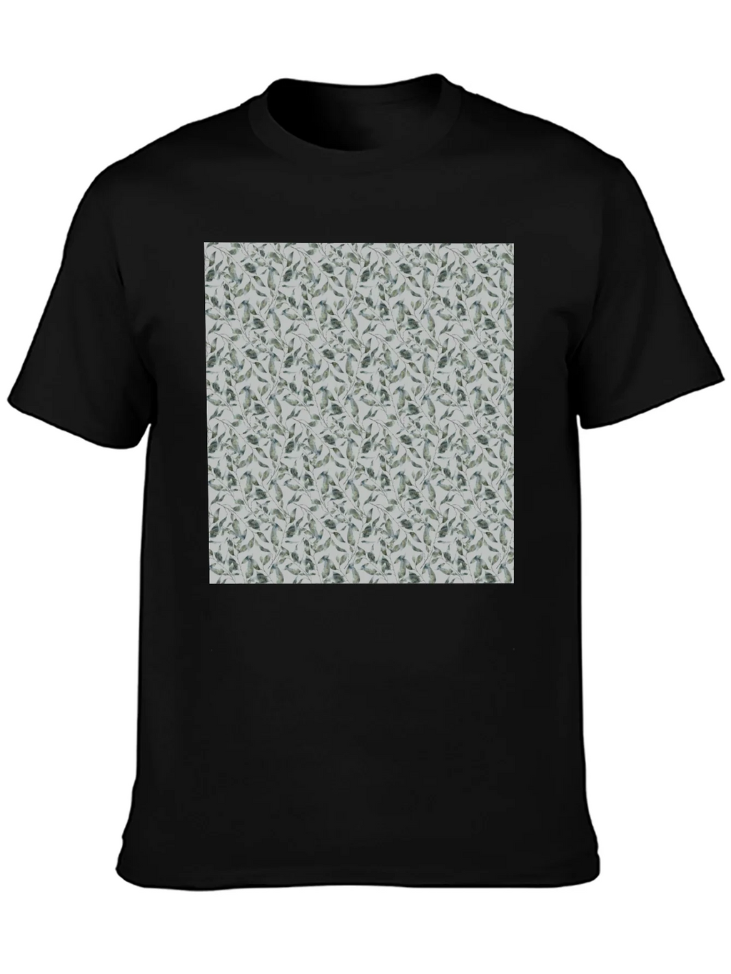 Leaf Pattern Crew Neck T-Shirt product image 6