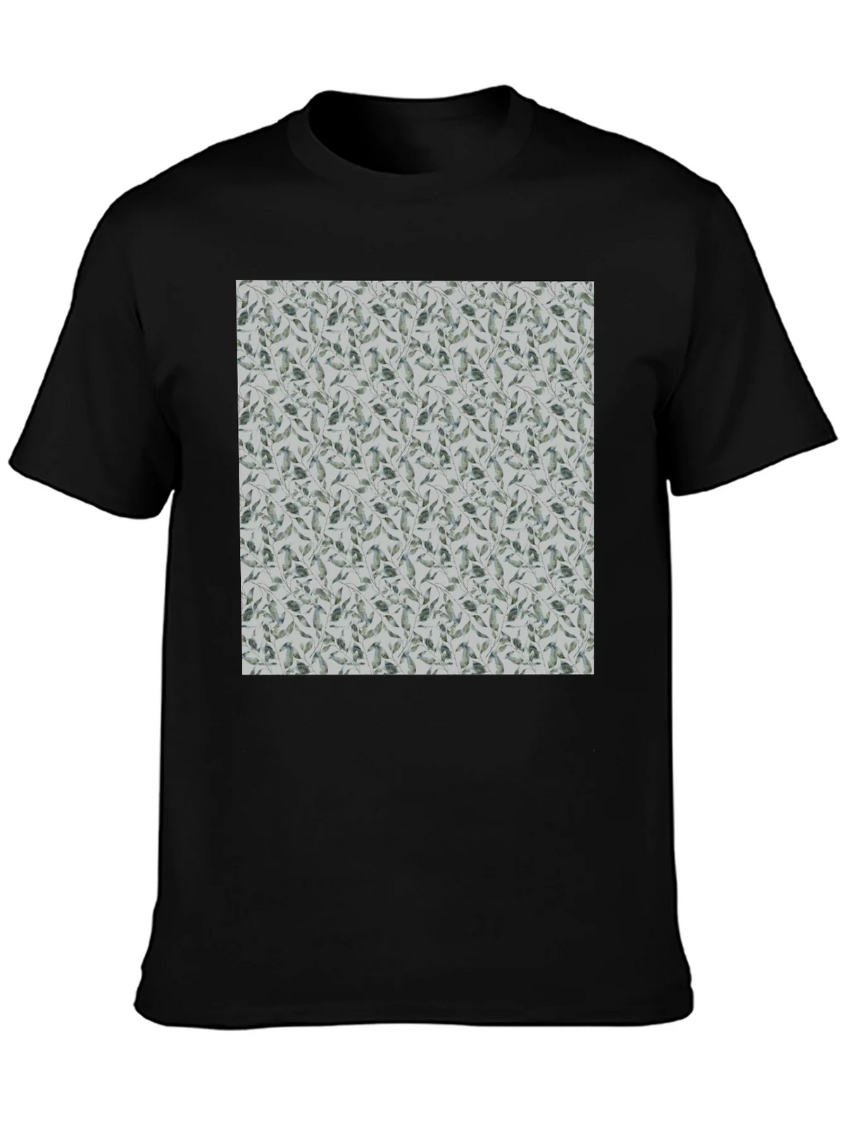 Leaf Pattern Crew Neck T-Shirt product image 6