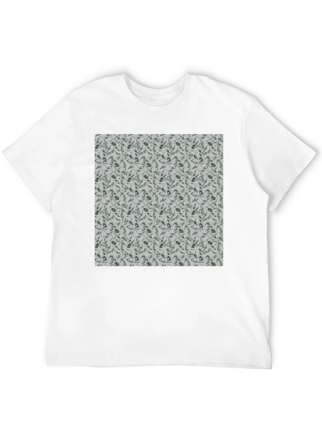 Leaf Pattern Crew Neck T-Shirt product image 3