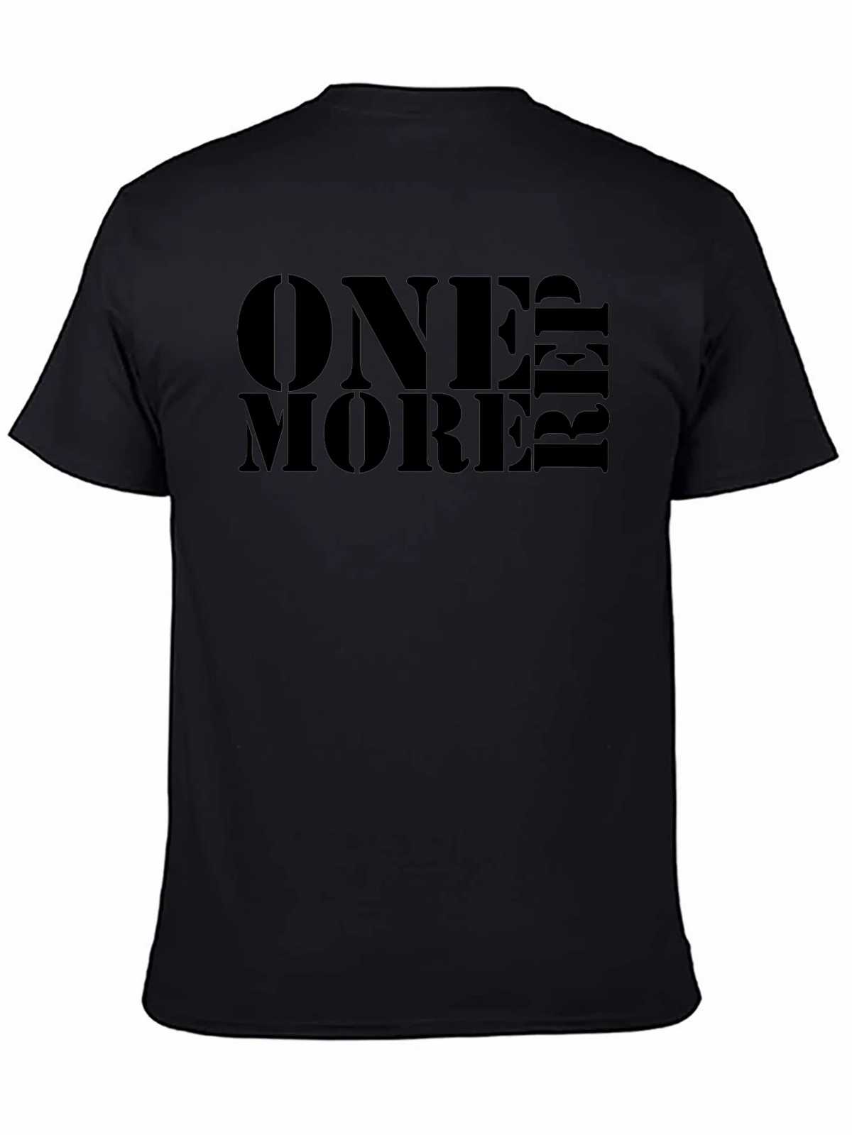 One More Rep Black Graphic Tee product image 3