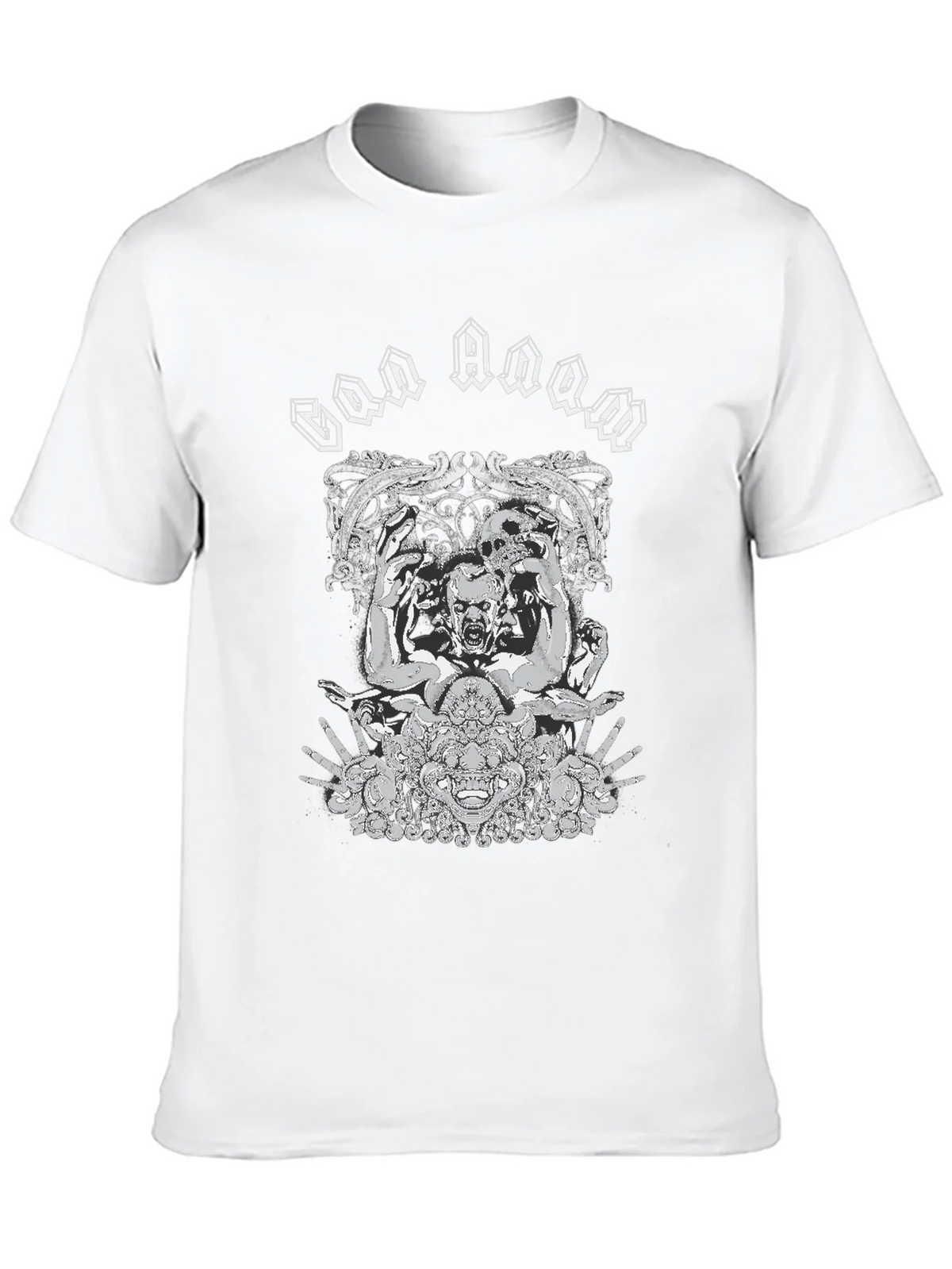God Doom Graphic Print Black T-Shirt product image 12