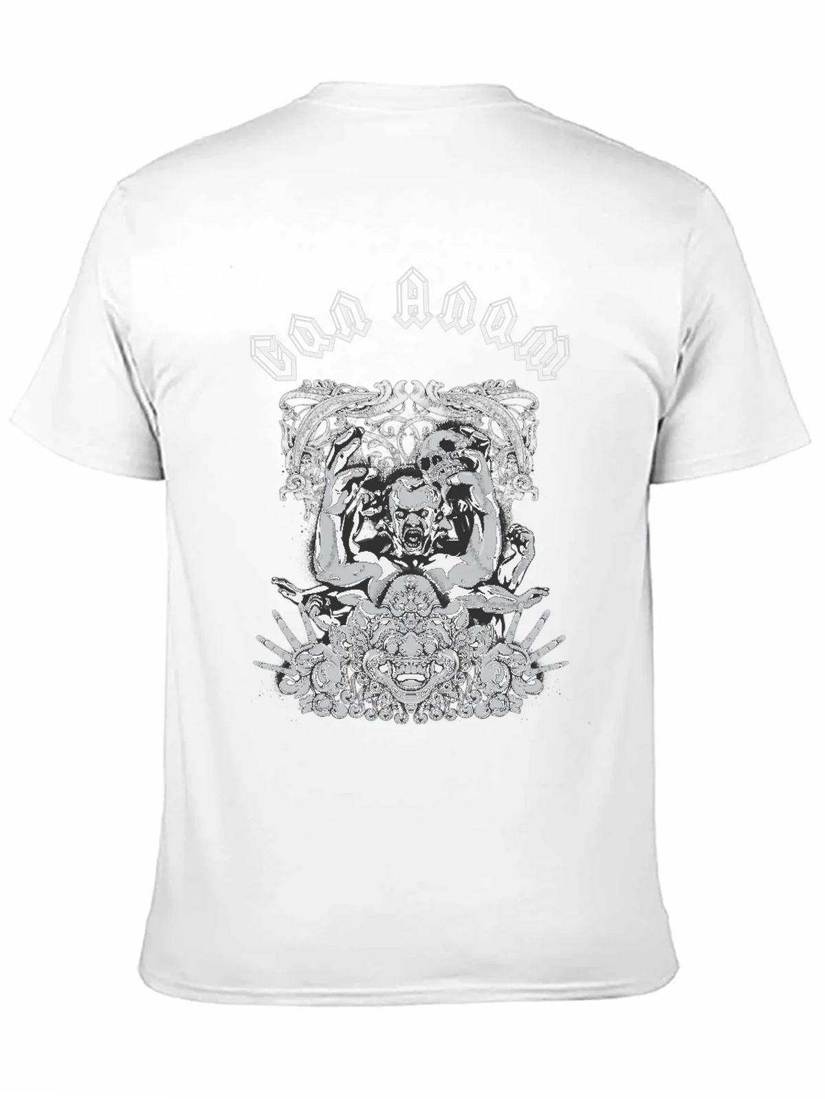 God Doom Graphic Print Black T-Shirt product image 2