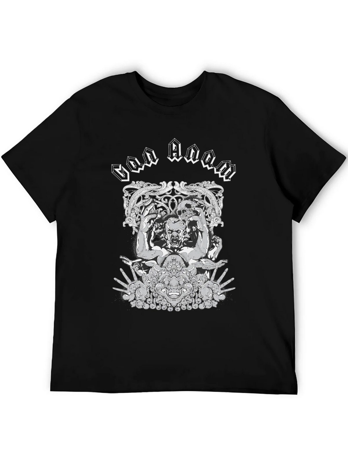 God Doom Graphic Print Black T-Shirt product image 8