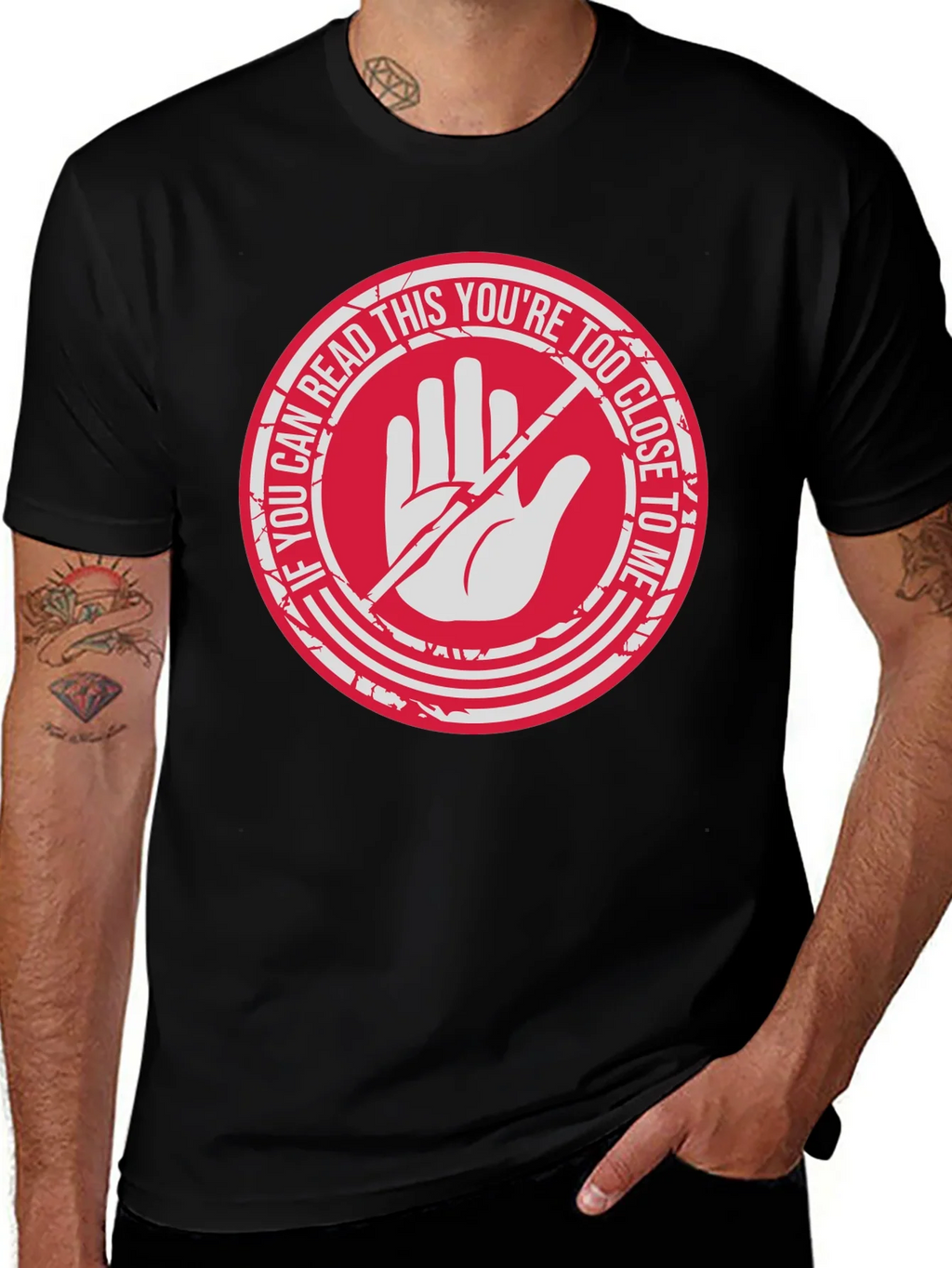 Too Close Tee - Stay Back! product image 1