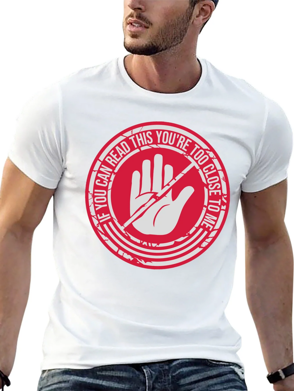 Too Close Tee - Stay Back! product image 4