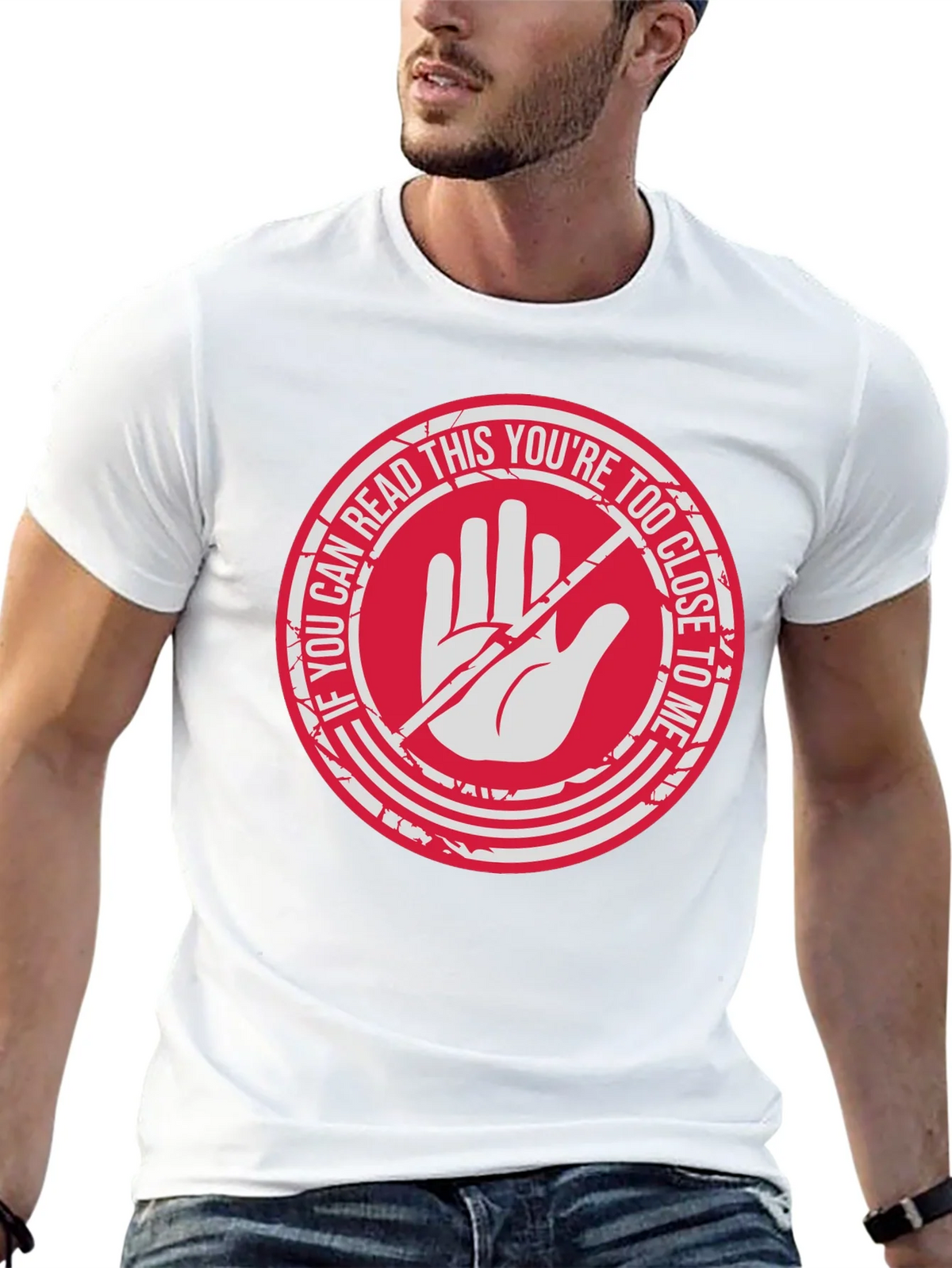 Too Close Tee - Stay Back! product image 4