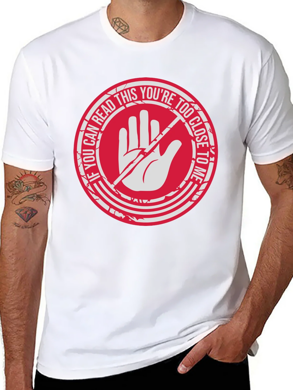 Too Close Tee - Stay Back! product image 10