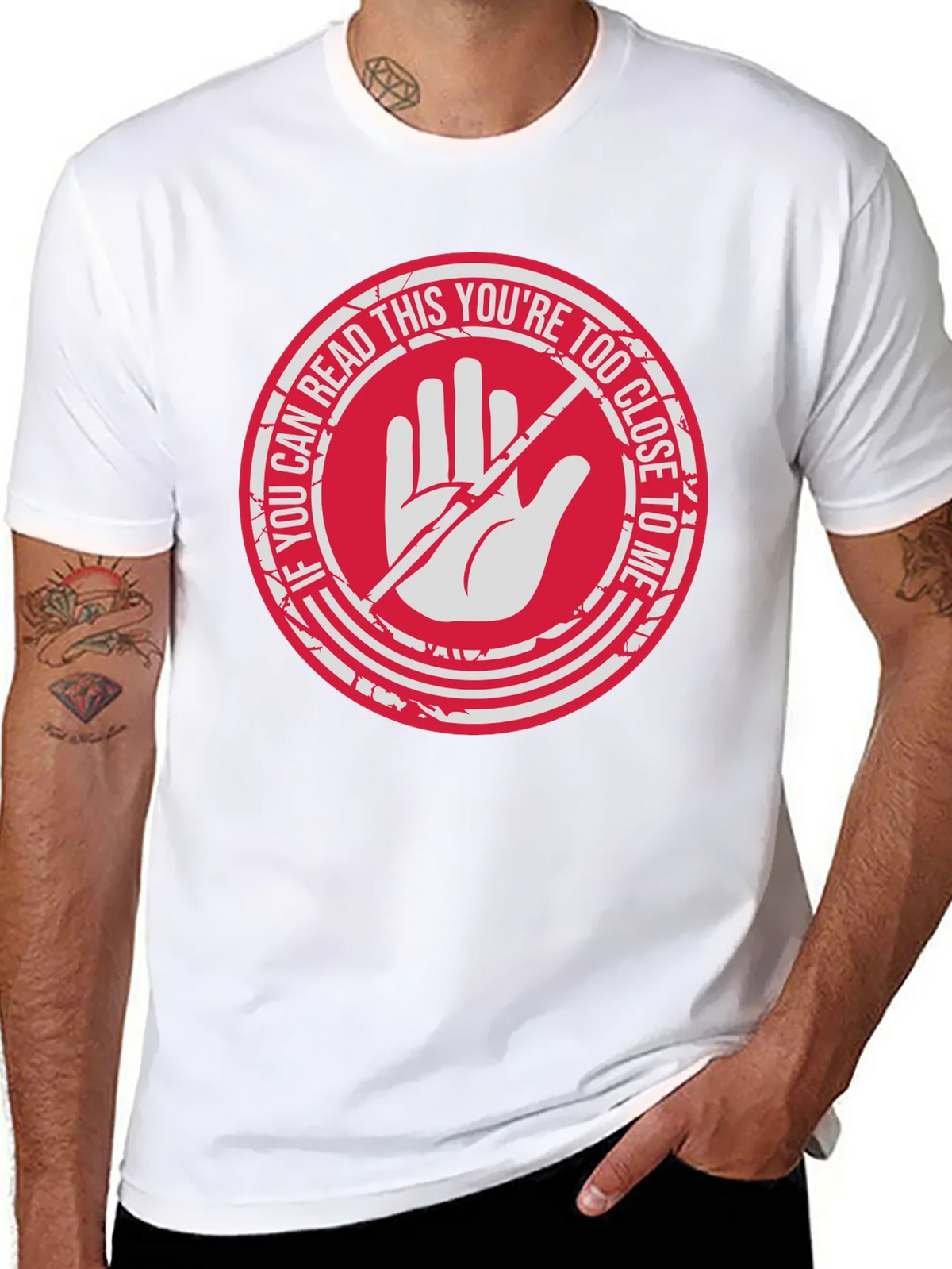 Too Close Tee - Stay Back! product image 10