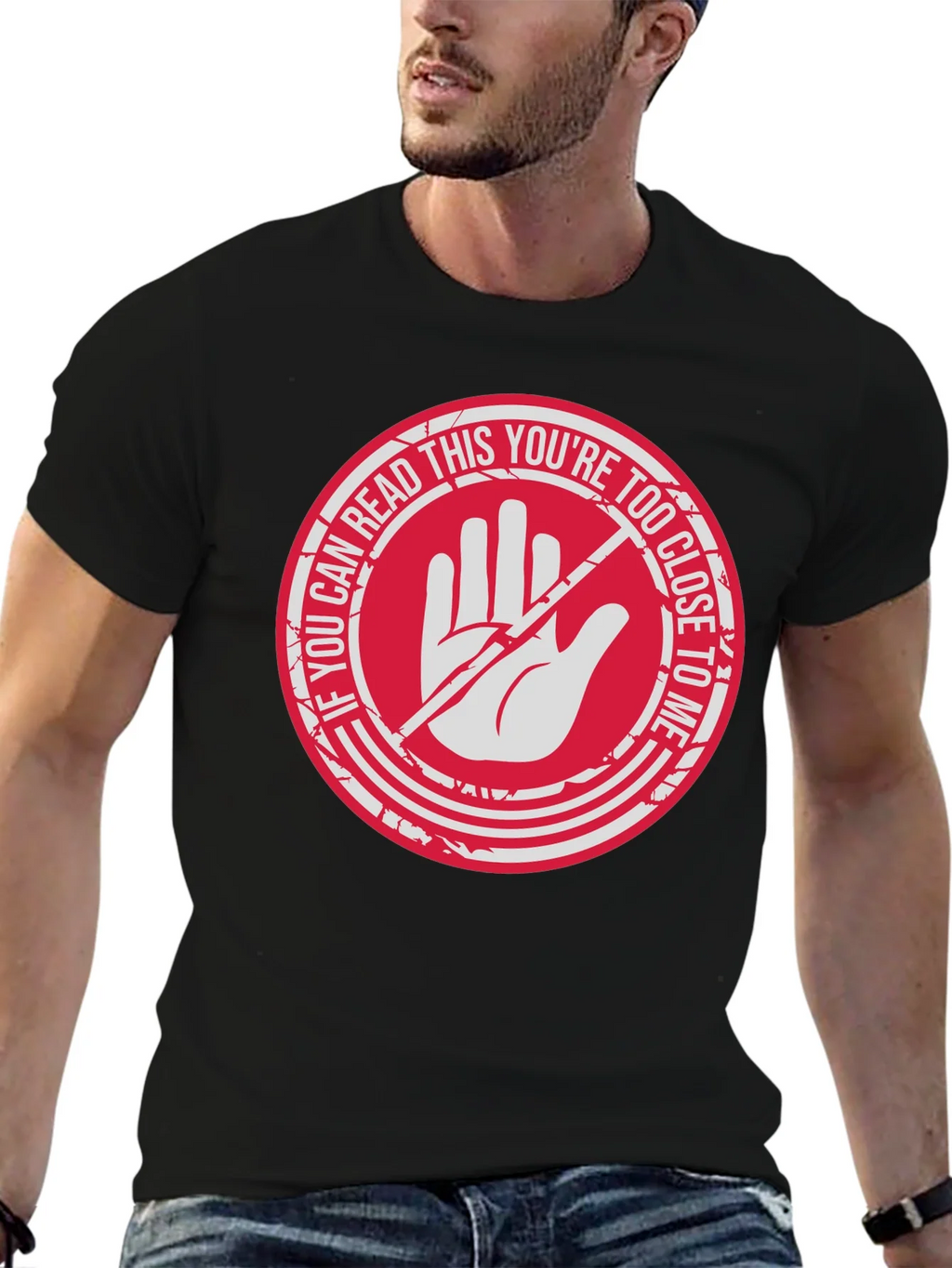 Too Close Tee - Stay Back! product image 9