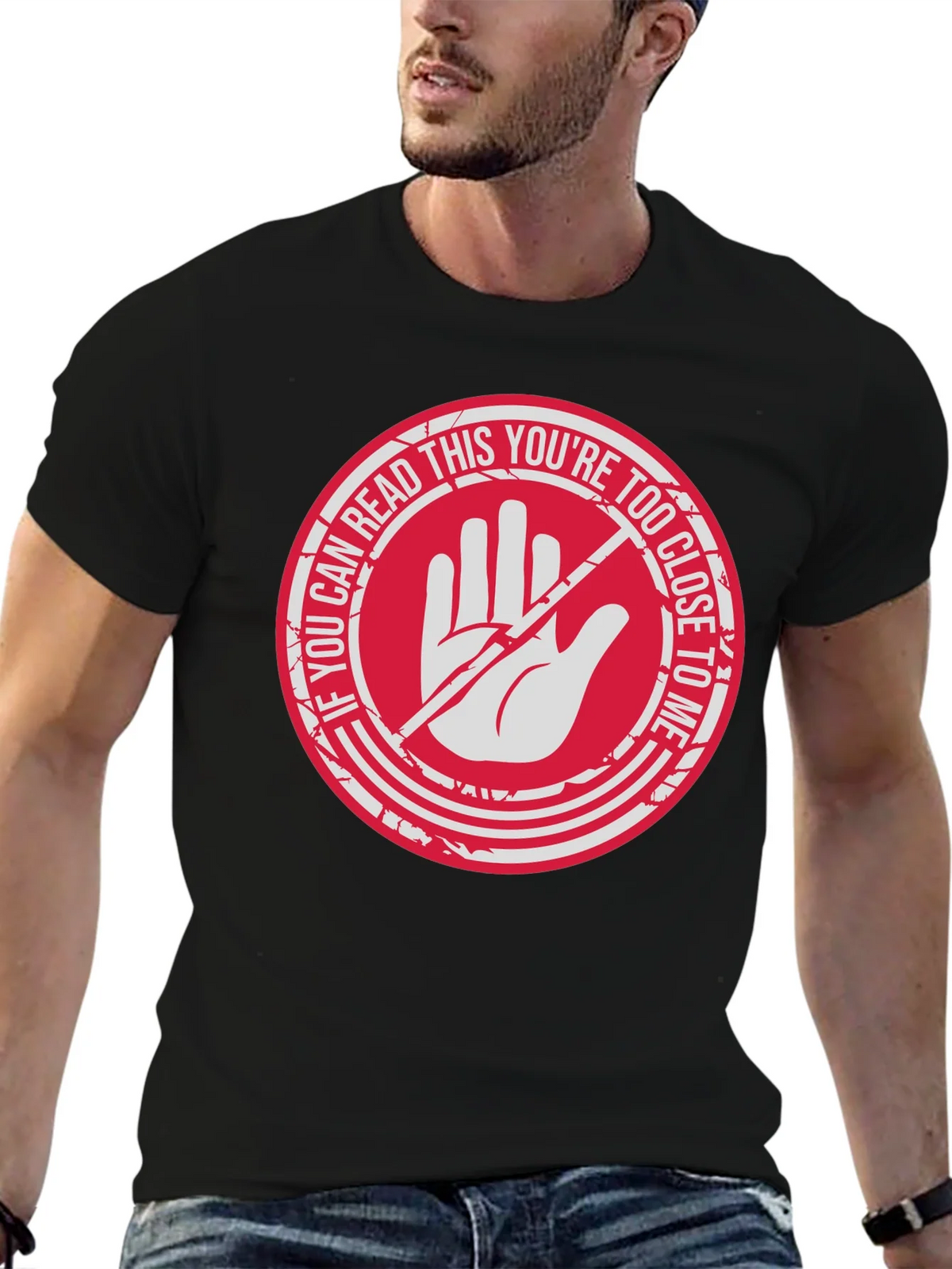 Too Close Tee - Stay Back! product image 9