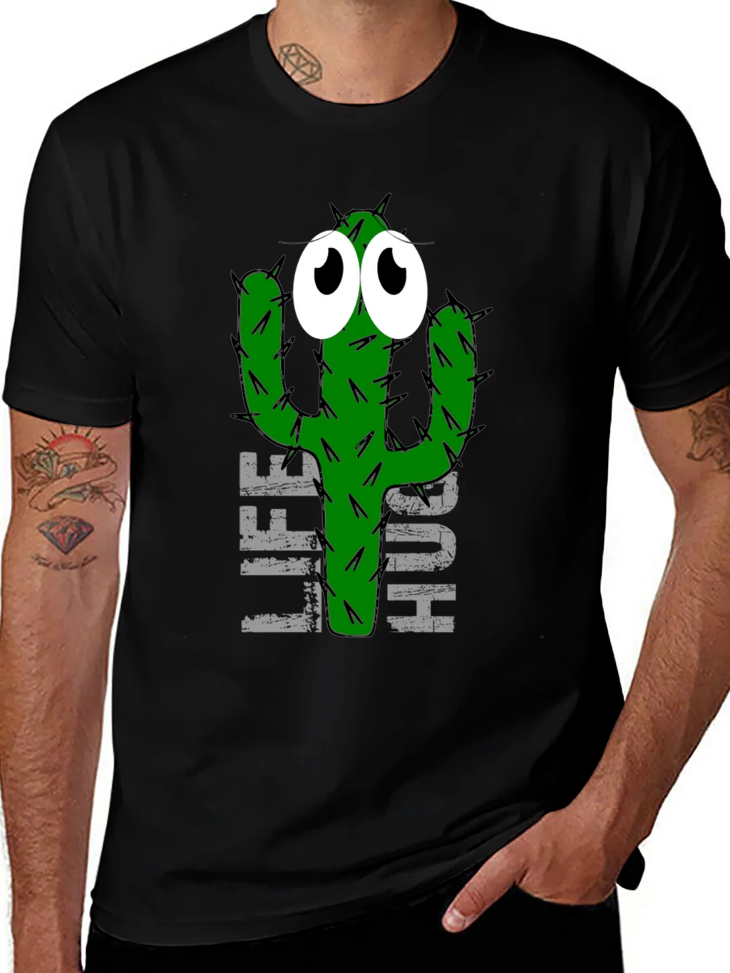 Life Hug Cactus Graphic Tee product image 1