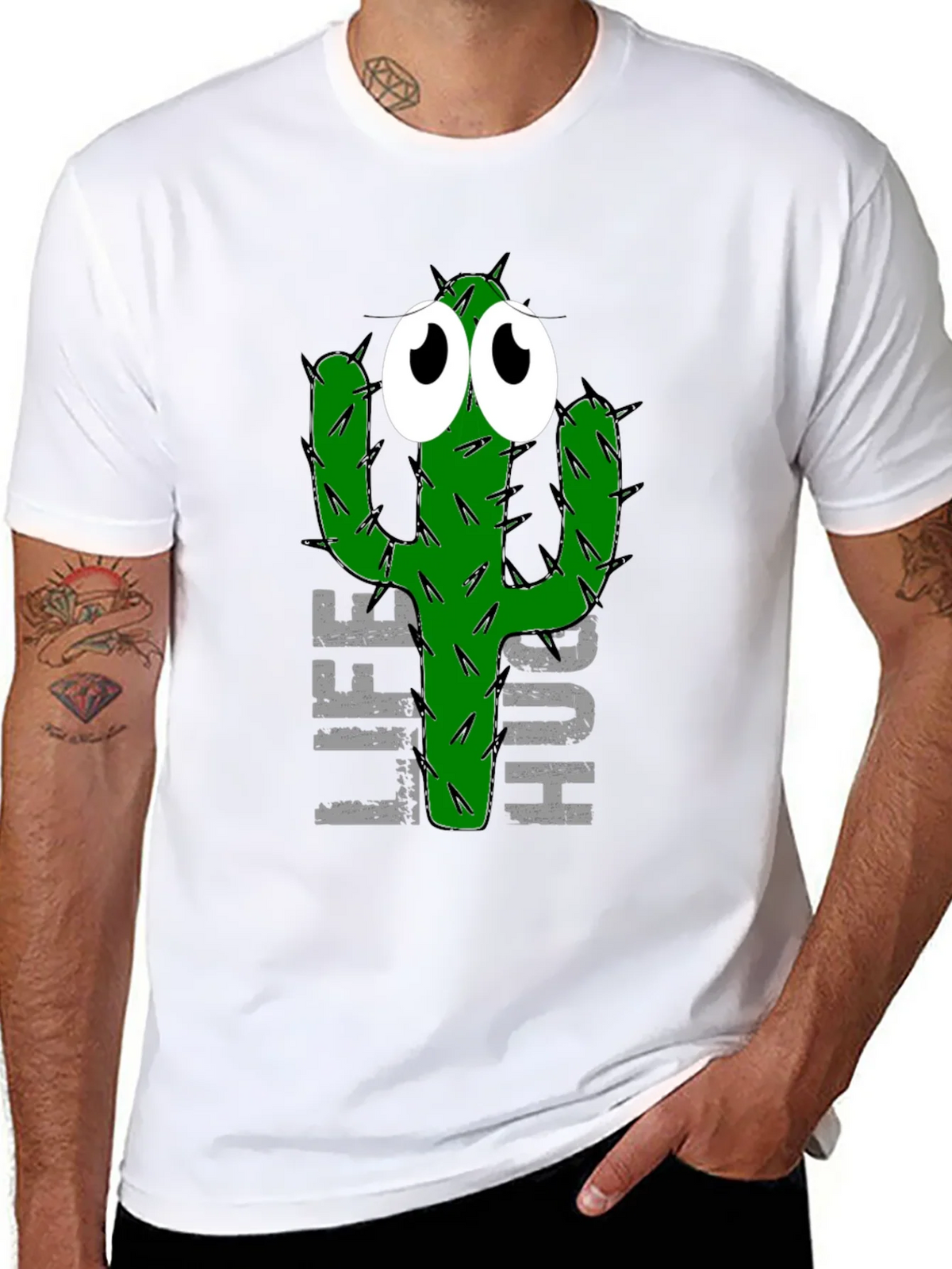 Life Hug Cactus Graphic Tee product image 10