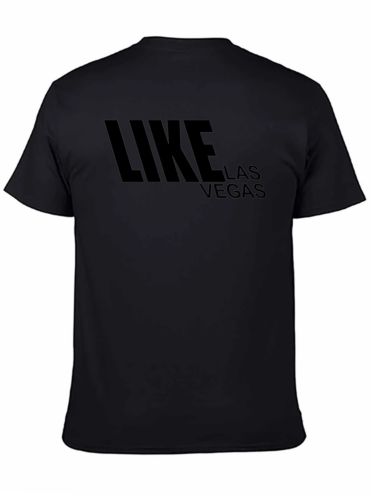 Like Las Vegas Graphic Tee - Mens Black T-Shirt product image 1