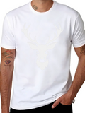 Deer Head Graphic Tee - Black product image 1