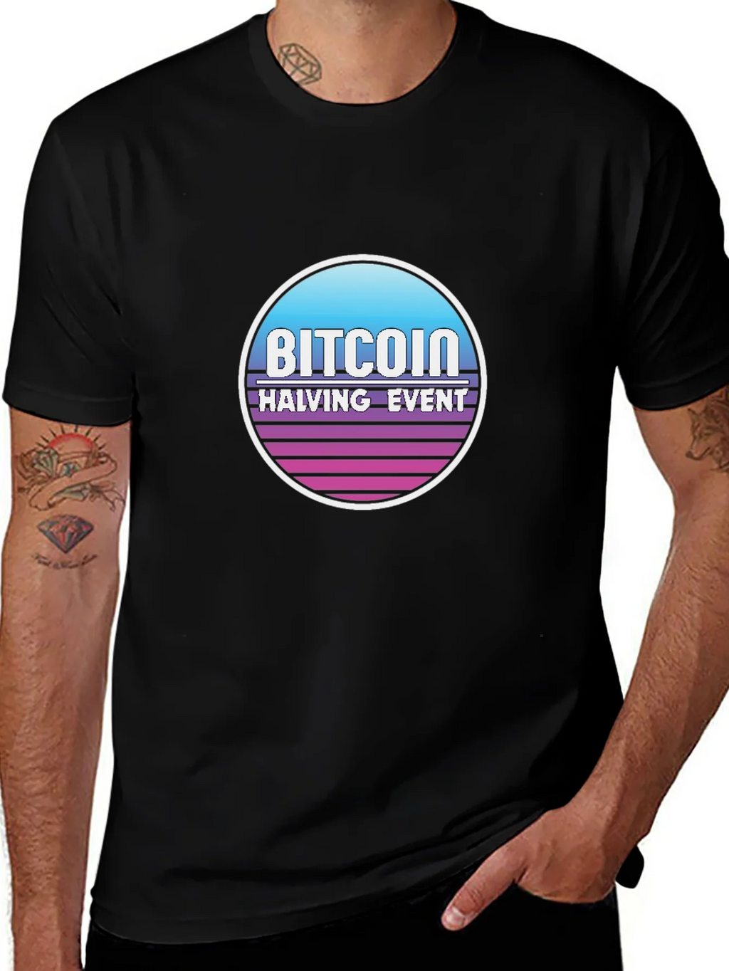 Bitcoin Halving Event Graphic T-Shirt product image 1