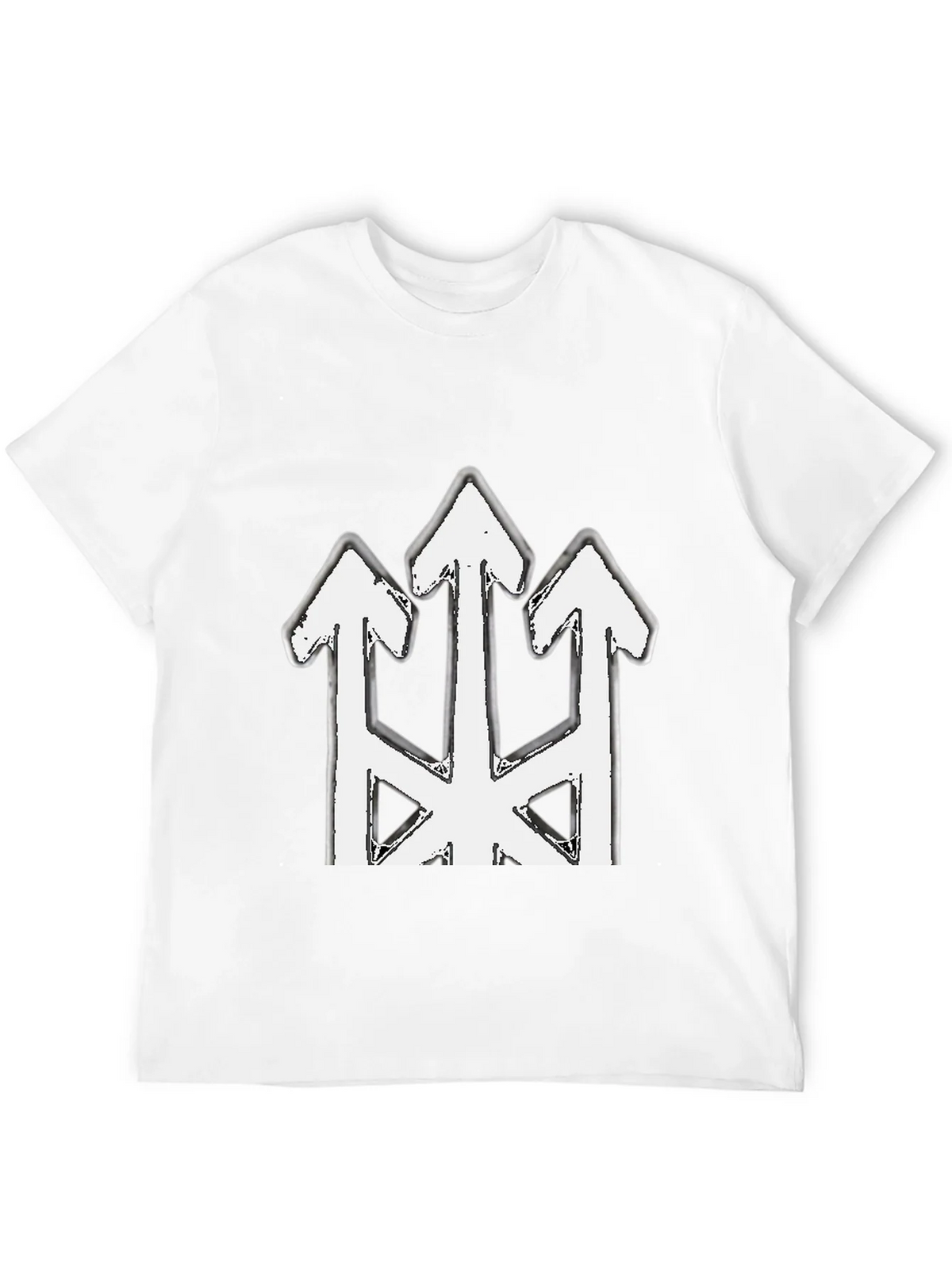 Abstract Arrow T-Shirt - Graphic Tee product image 3