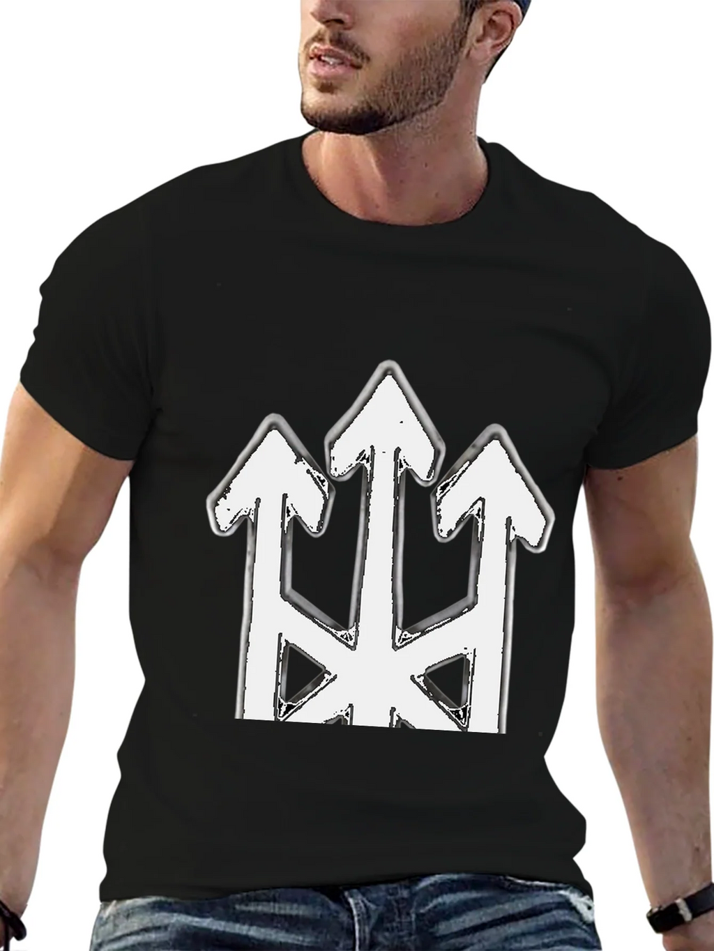 Abstract Arrow T-Shirt - Graphic Tee product image 9